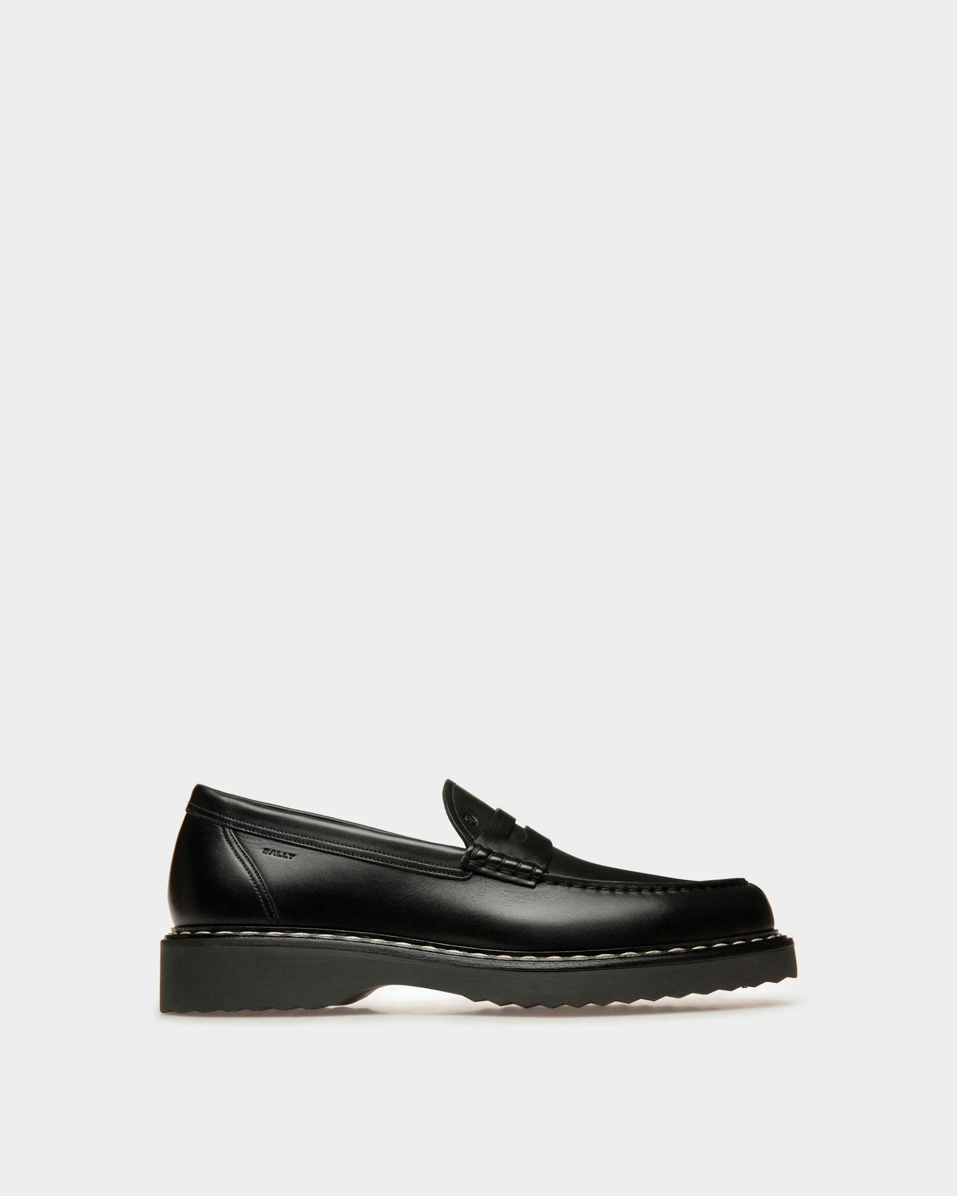 Neasden Loafers In Black Leather - Men's - Bally - 01