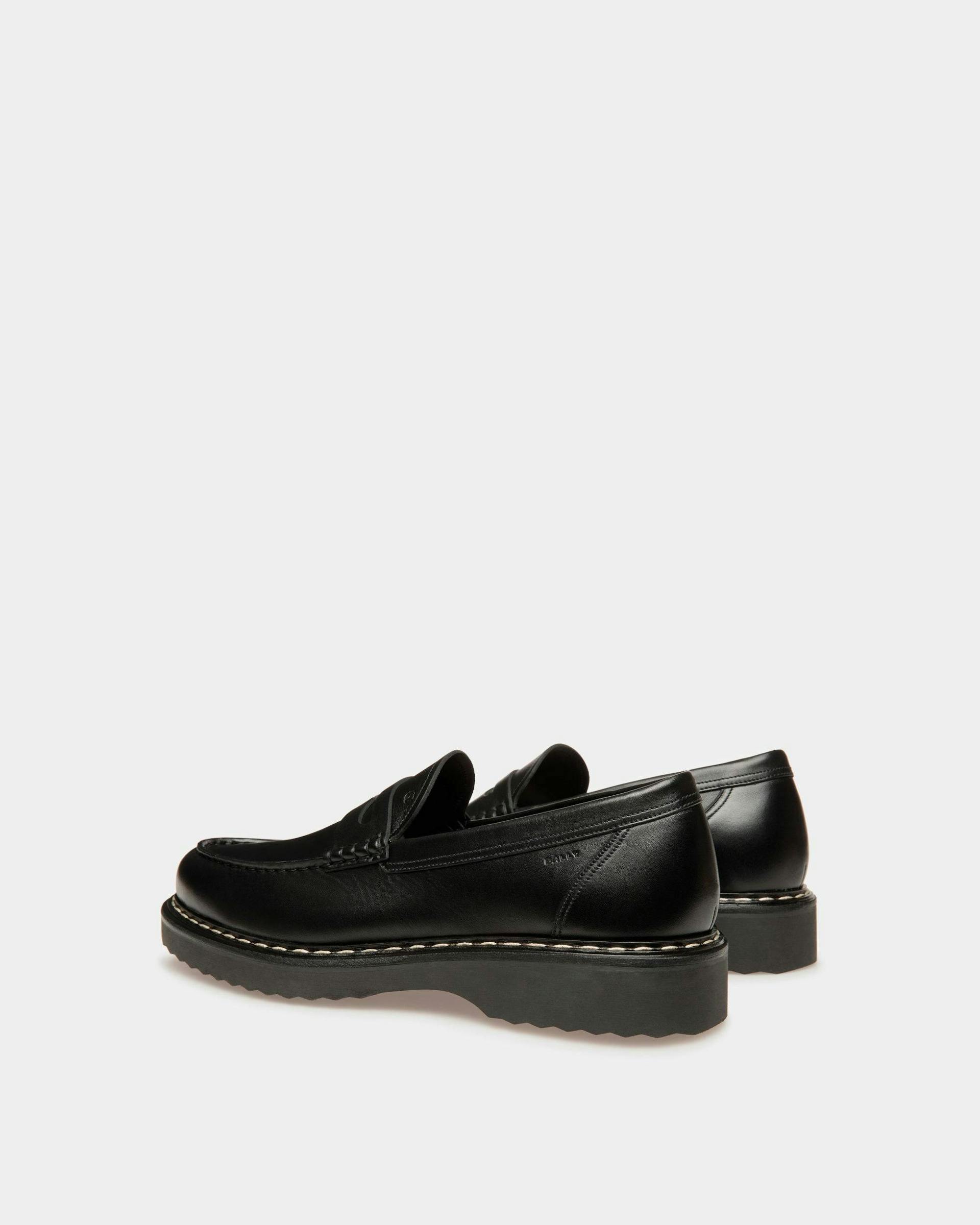 Neasden Loafers In Black Leather - Men's - Bally - 03