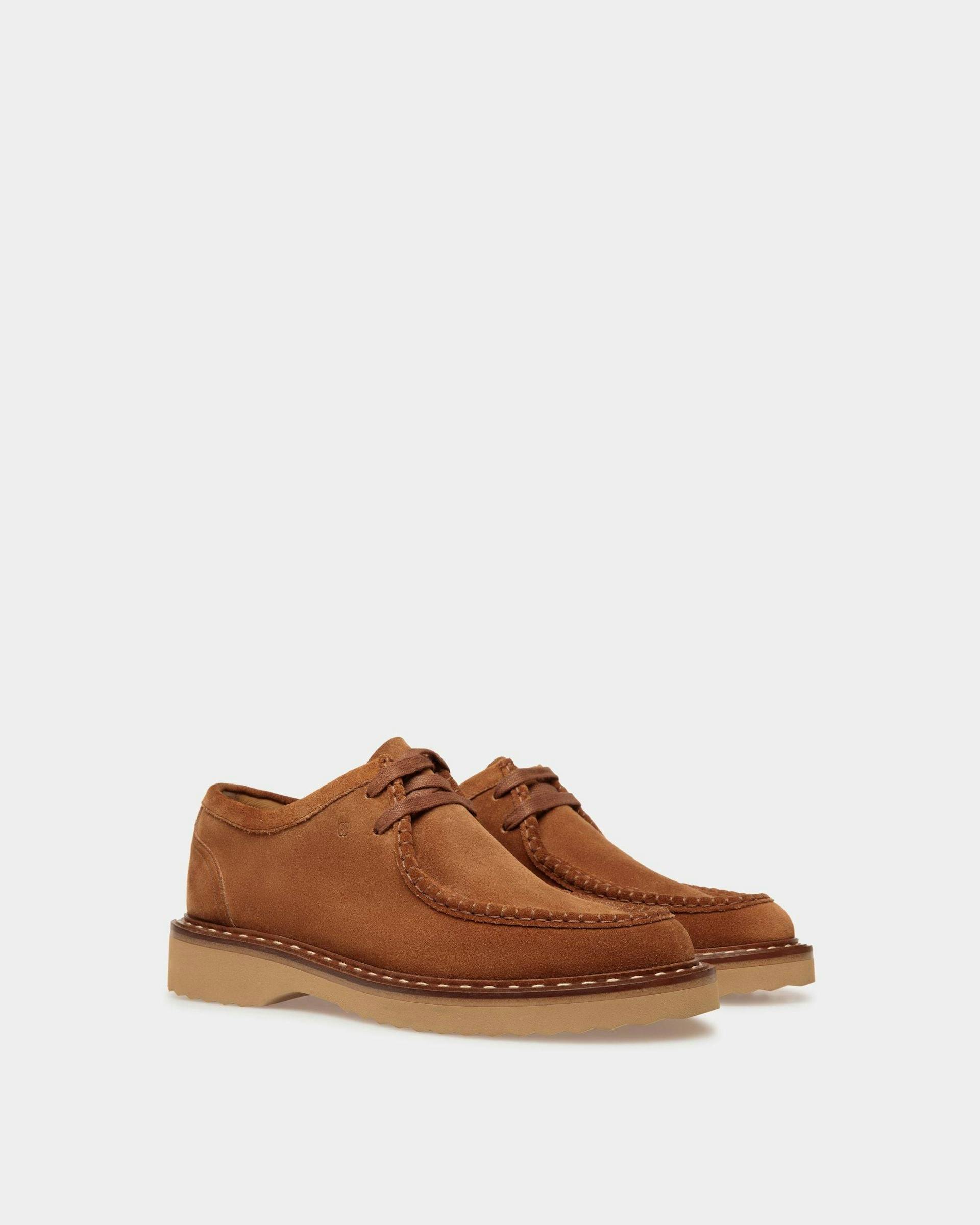 Nadhy Derby Shoes In Suede - Men's - Bally - 03