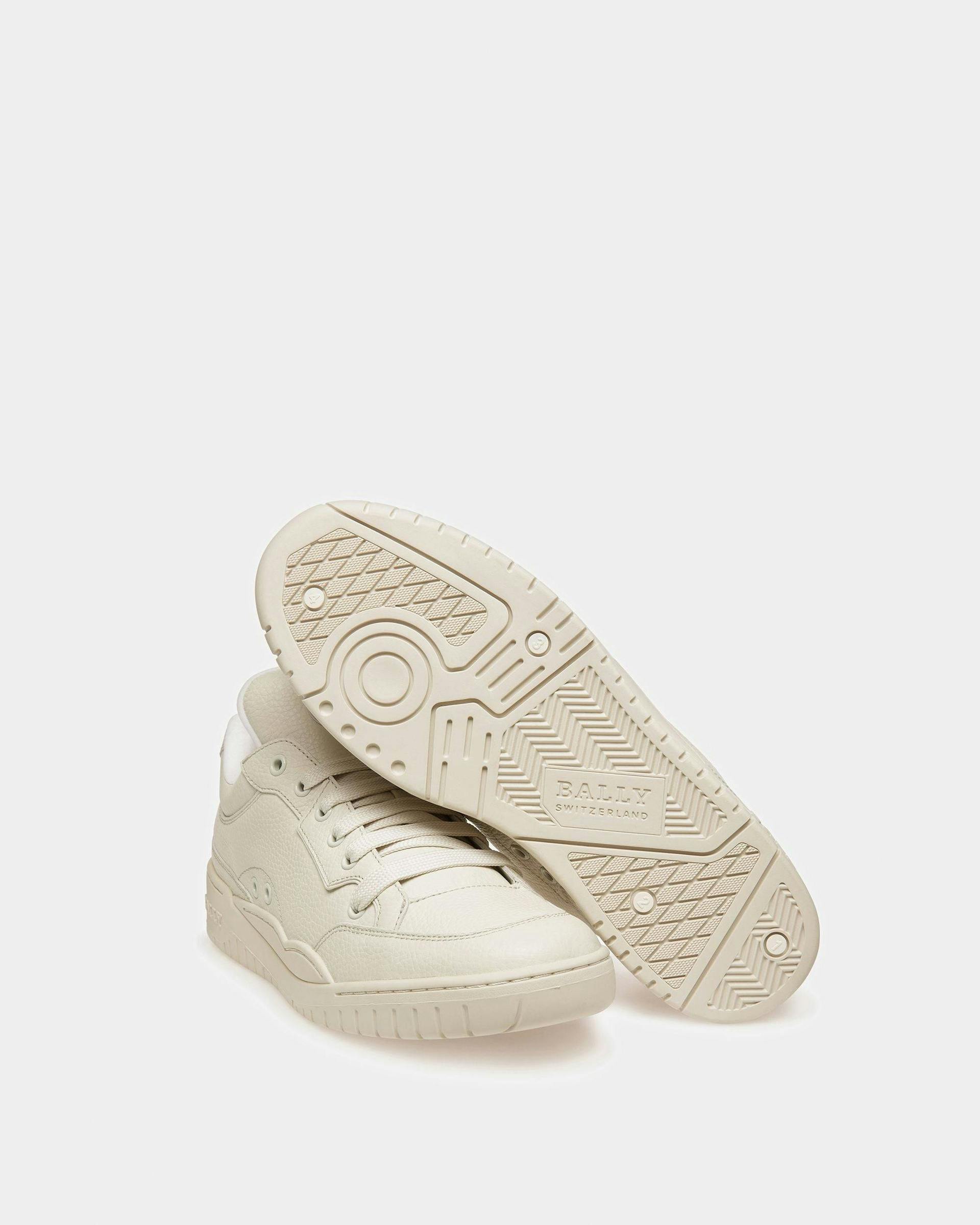 Kiro Sneakers En Cuir Blanc Poussière - Homme - Bally - 05