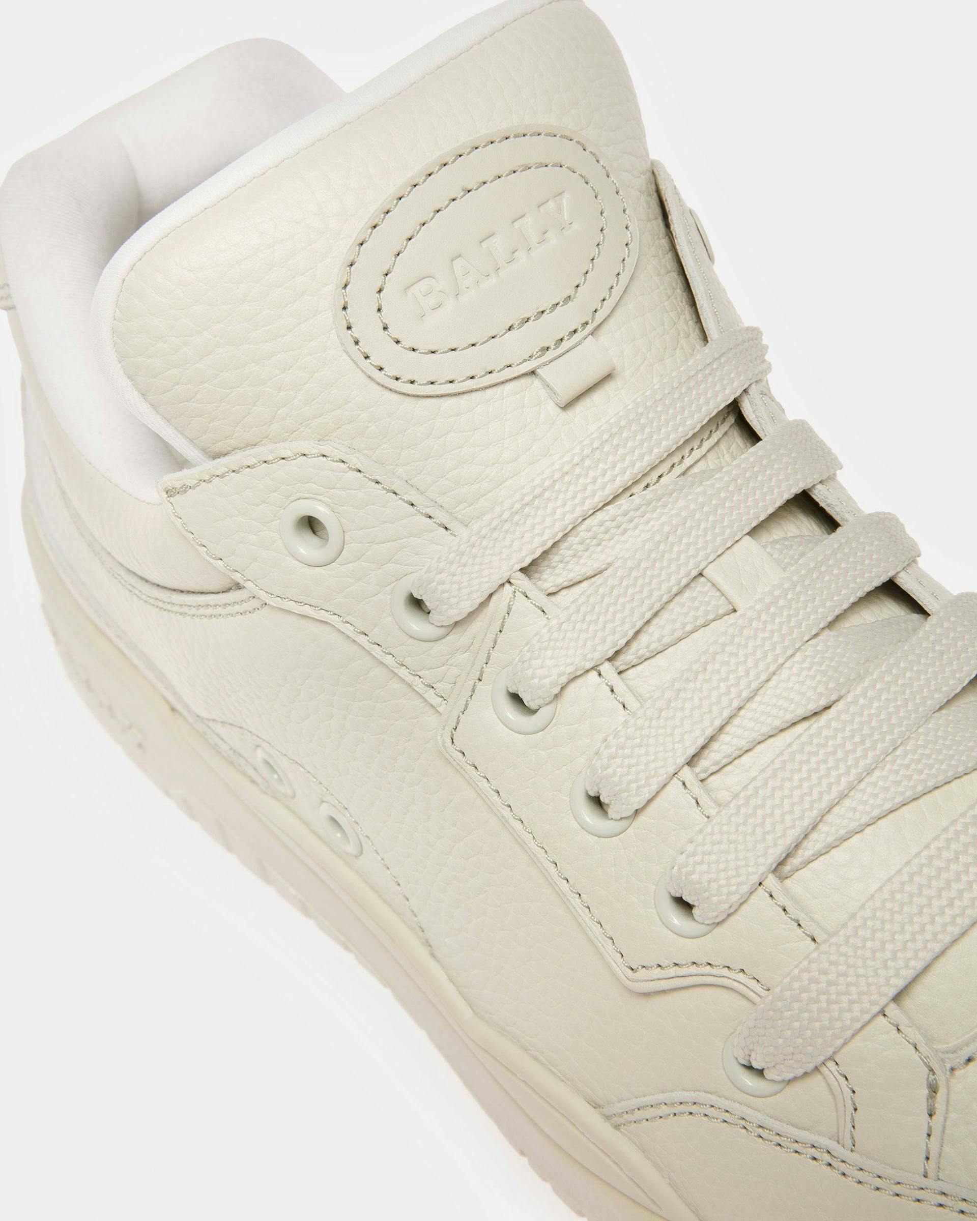 Kiro Sneakers En Cuir Blanc Poussière - Homme - Bally - 06