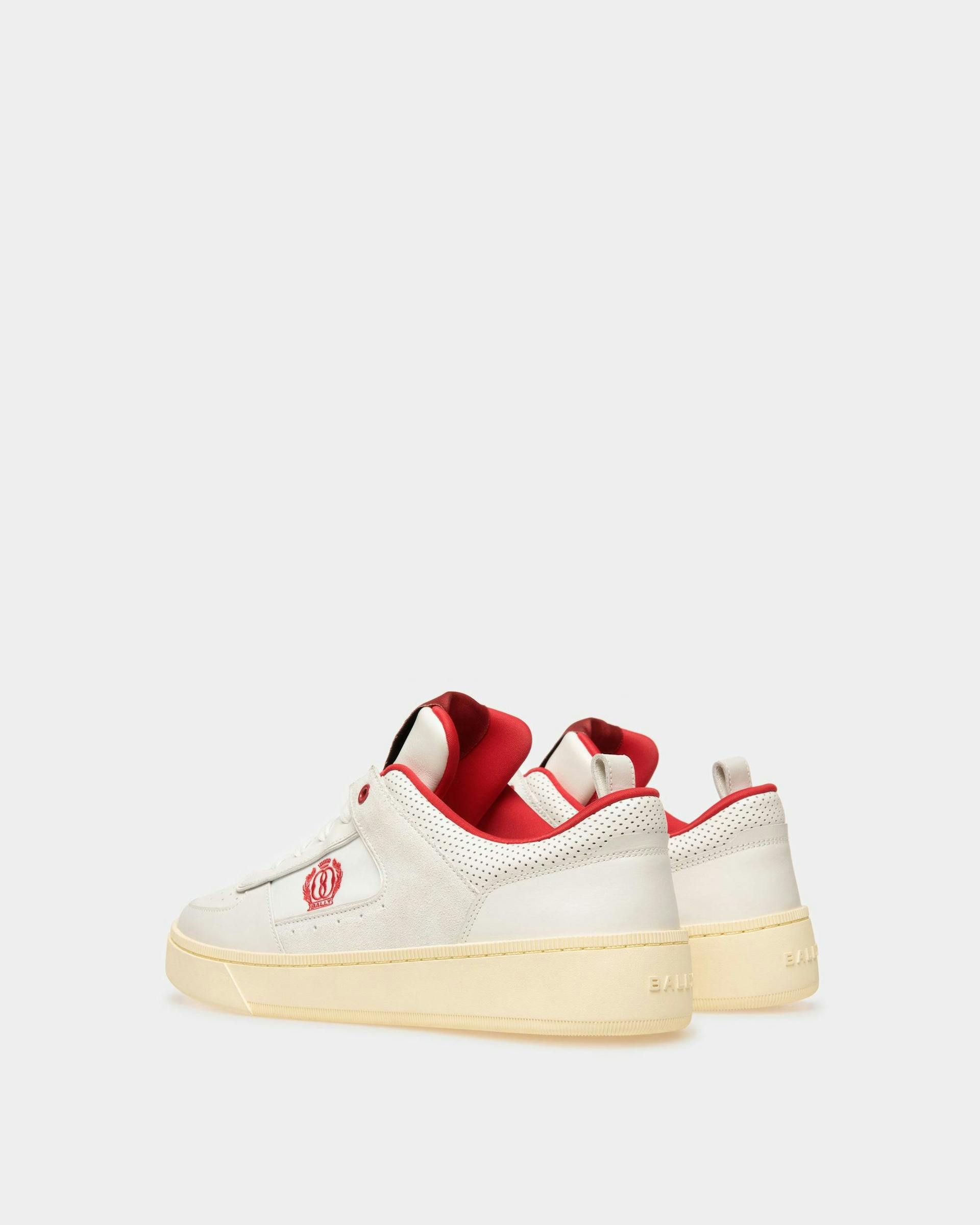 Raise Sneakers In White Leather - Men's - Bally - 03