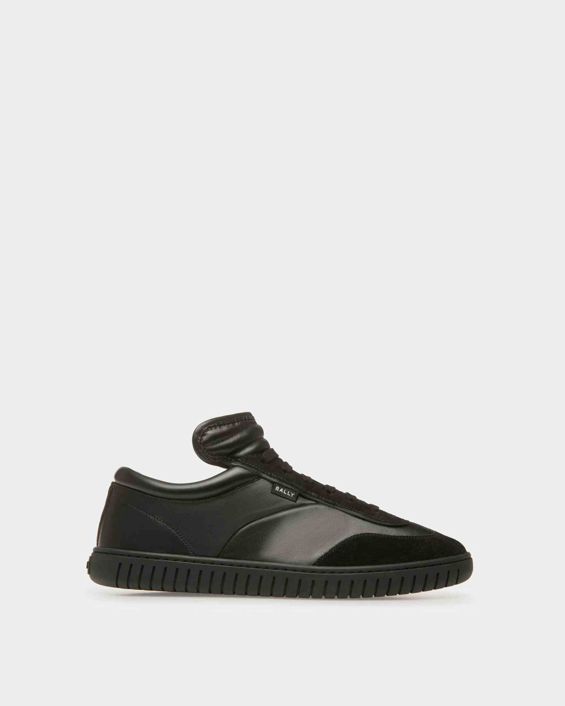 Player Sneakers In Black Leather - Men's - Bally