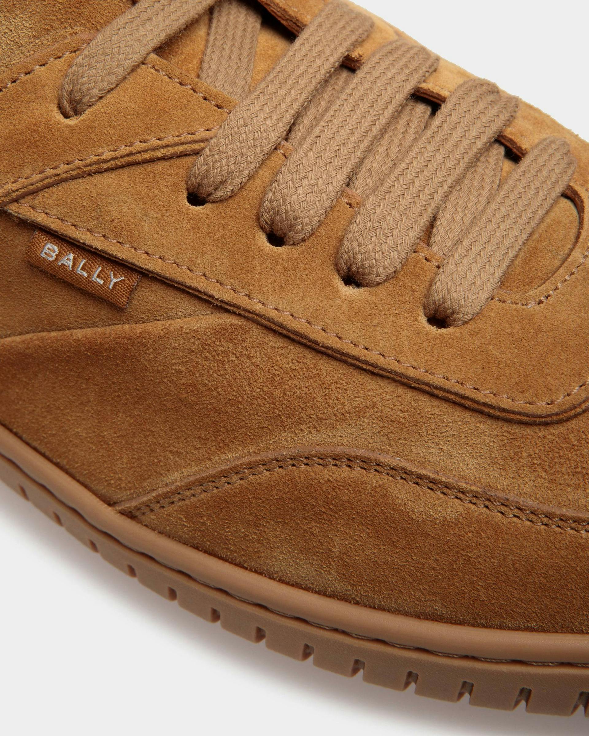 Player Sneakers In Desert And Amber Leather - Men's - Bally - 05