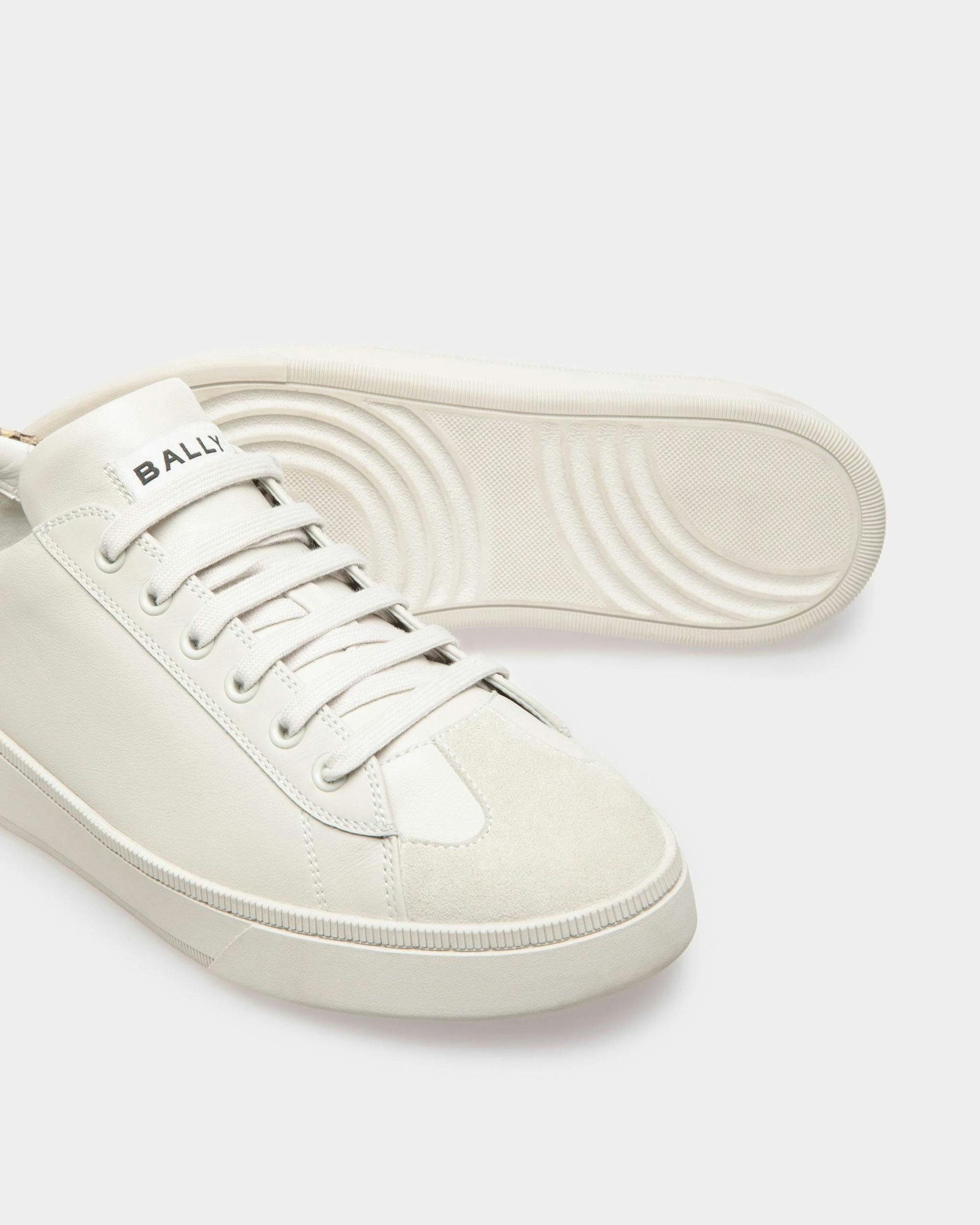 Sneakers Raise En cuir blanc poussière - Homme - Bally - 05