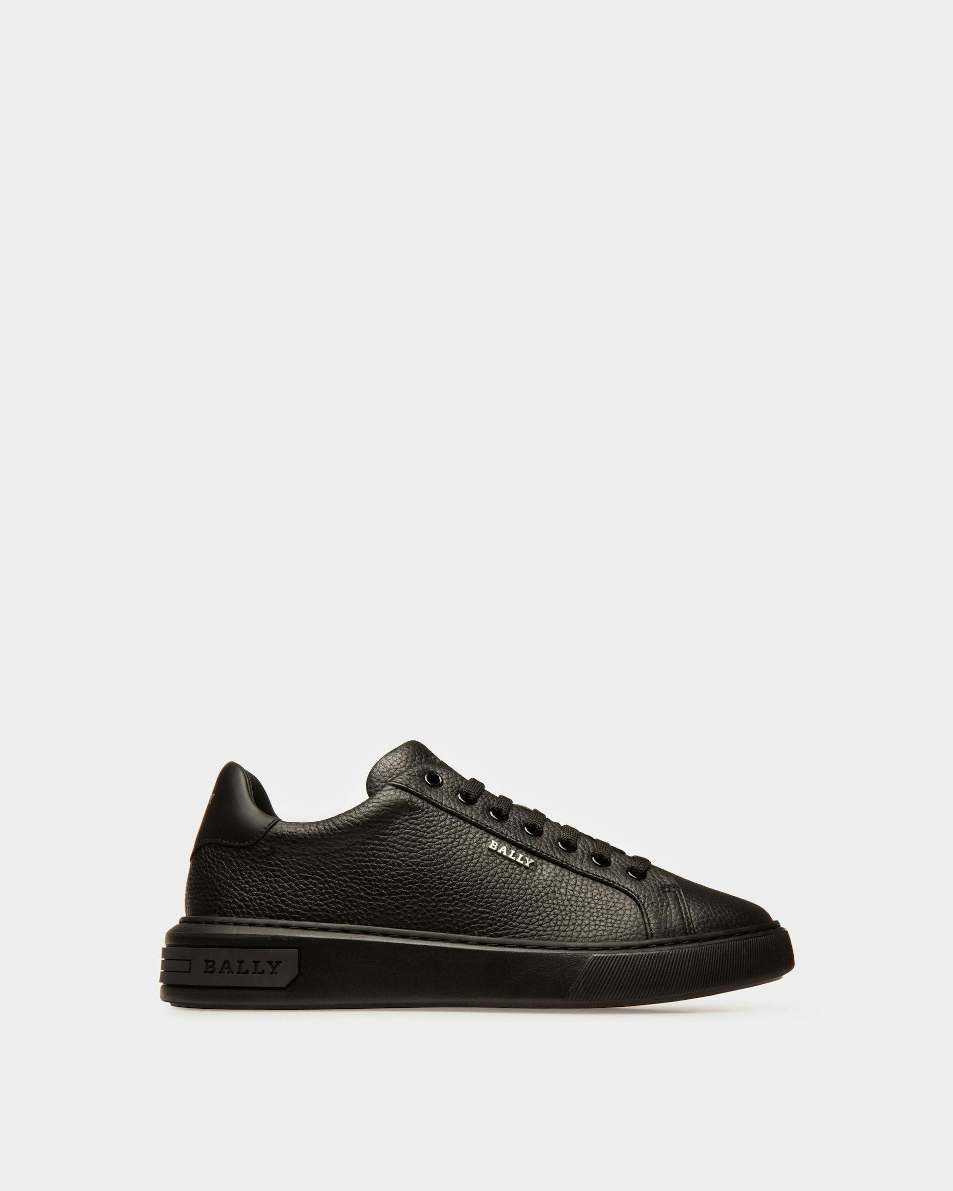 Miky Leather Sneakers In Black - Men's - Bally - 01