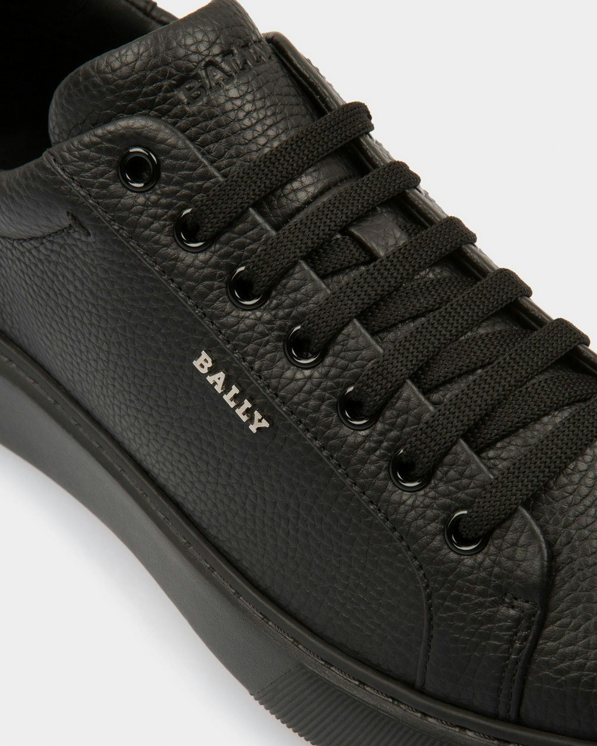 Miky Leather Sneakers In Black - Men's - Bally - 06