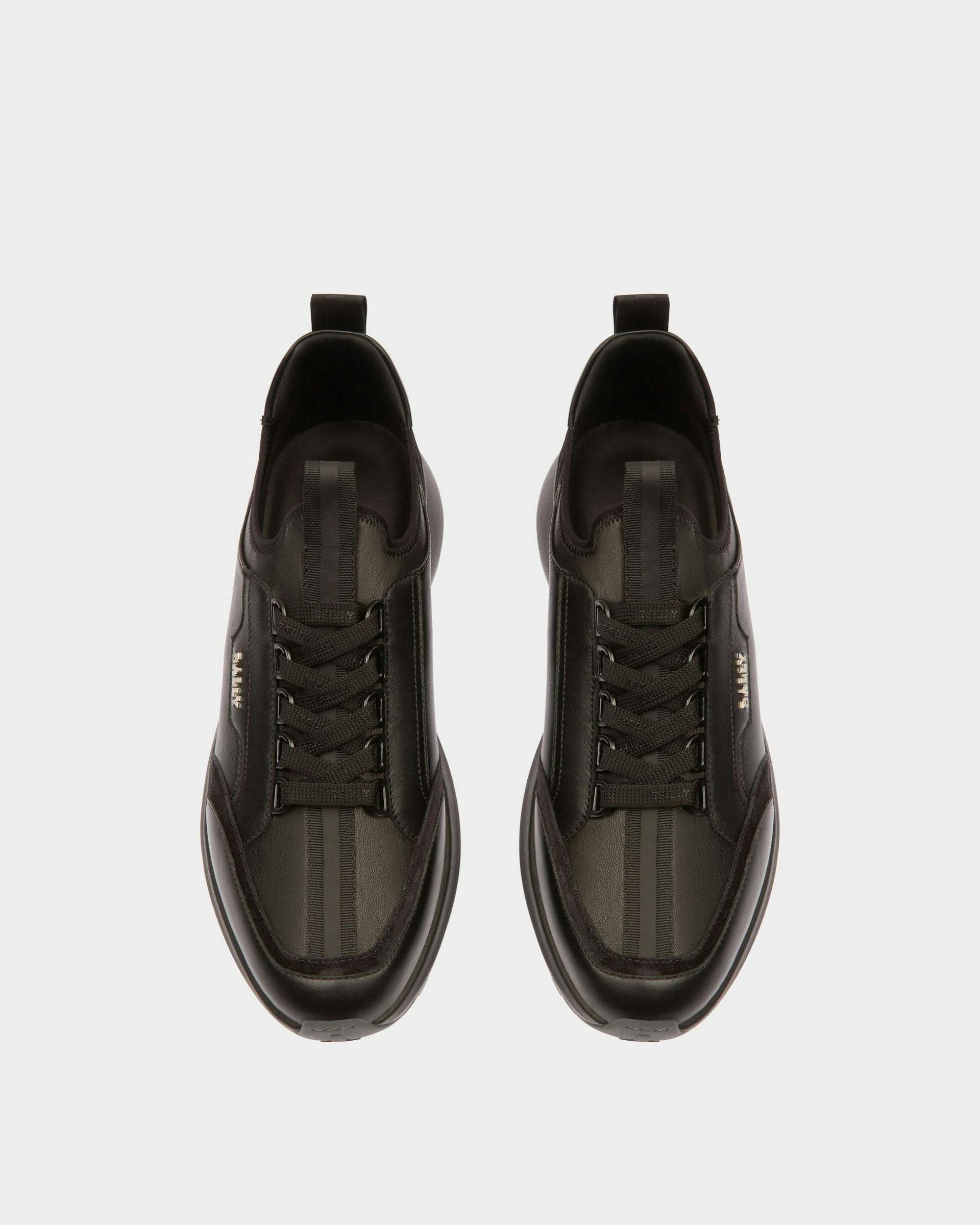 Deven Leather Sneakers In Black - Men's - Bally - 03