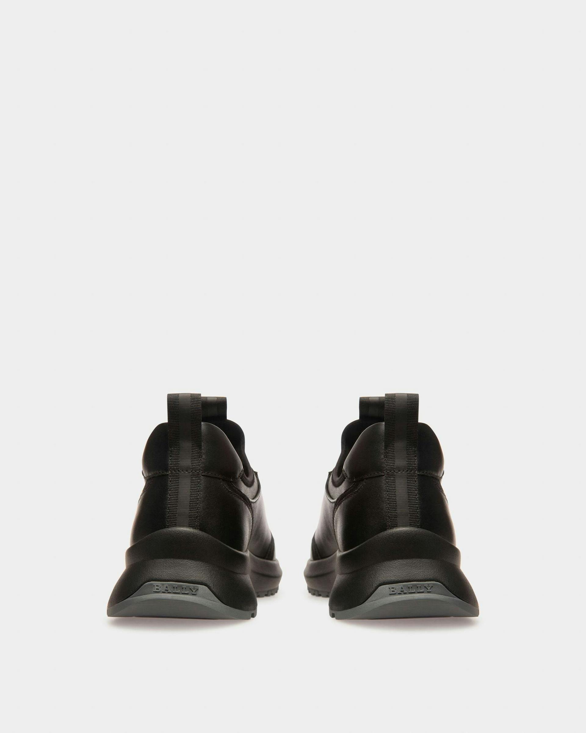 Deven Leather Sneakers In Black - Men's - Bally - 04