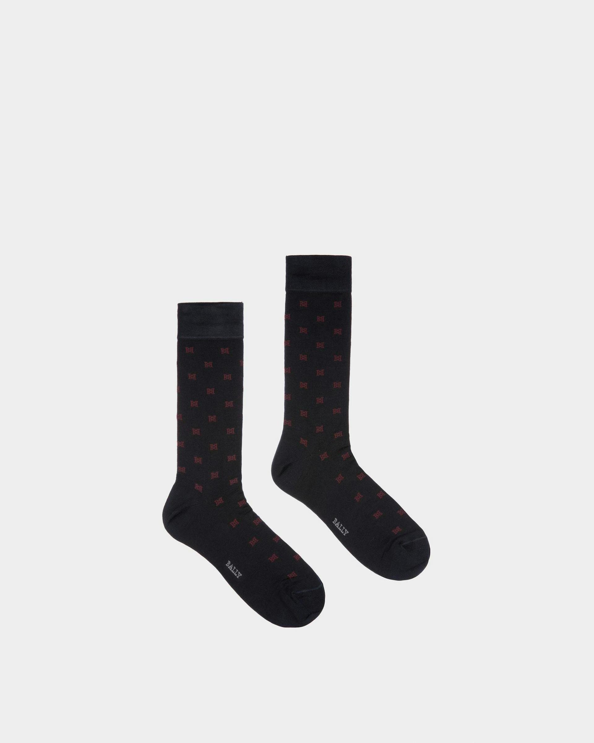 Chaussettes Jacquard - Homme - Bally - 01