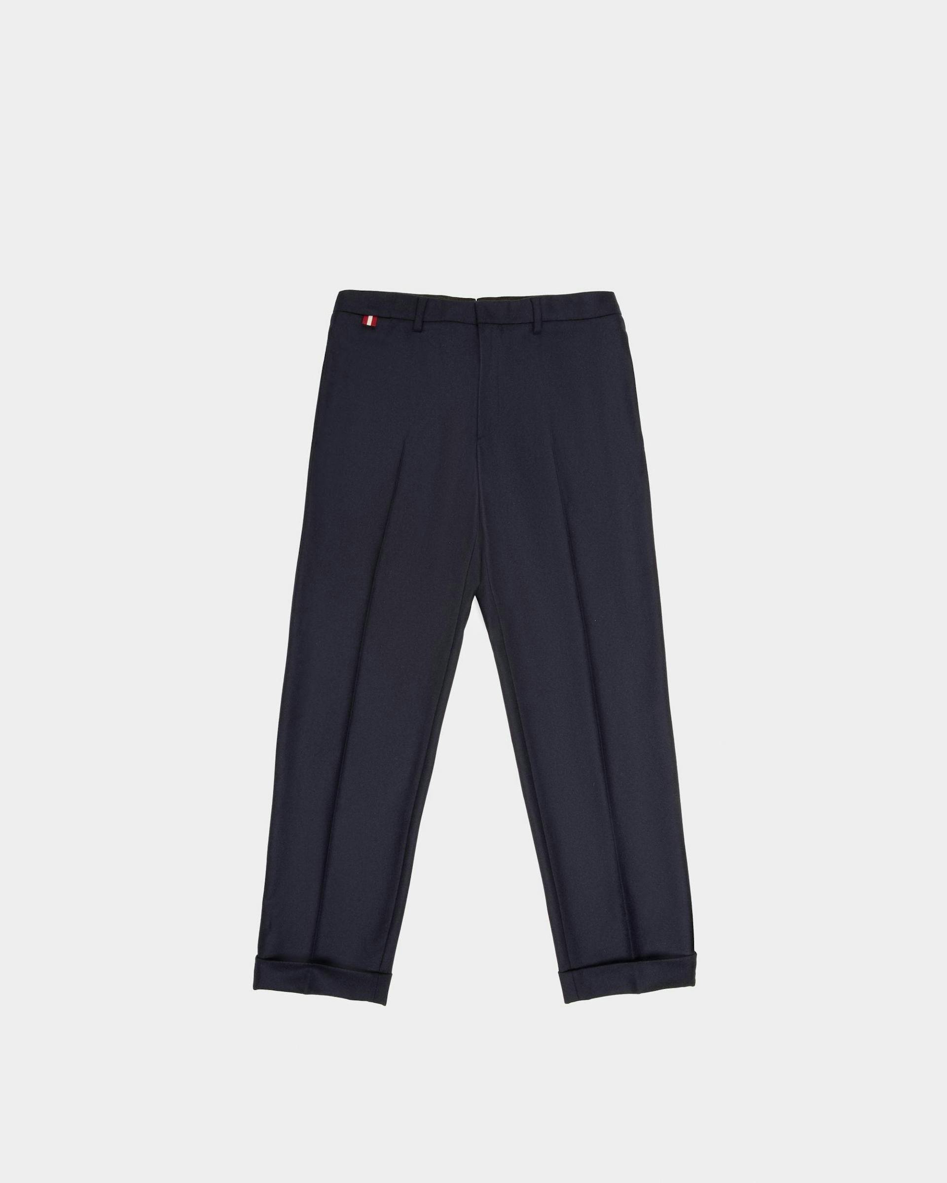 Wool & Cashmere Trousers In Black - Men's - Bally - 01
