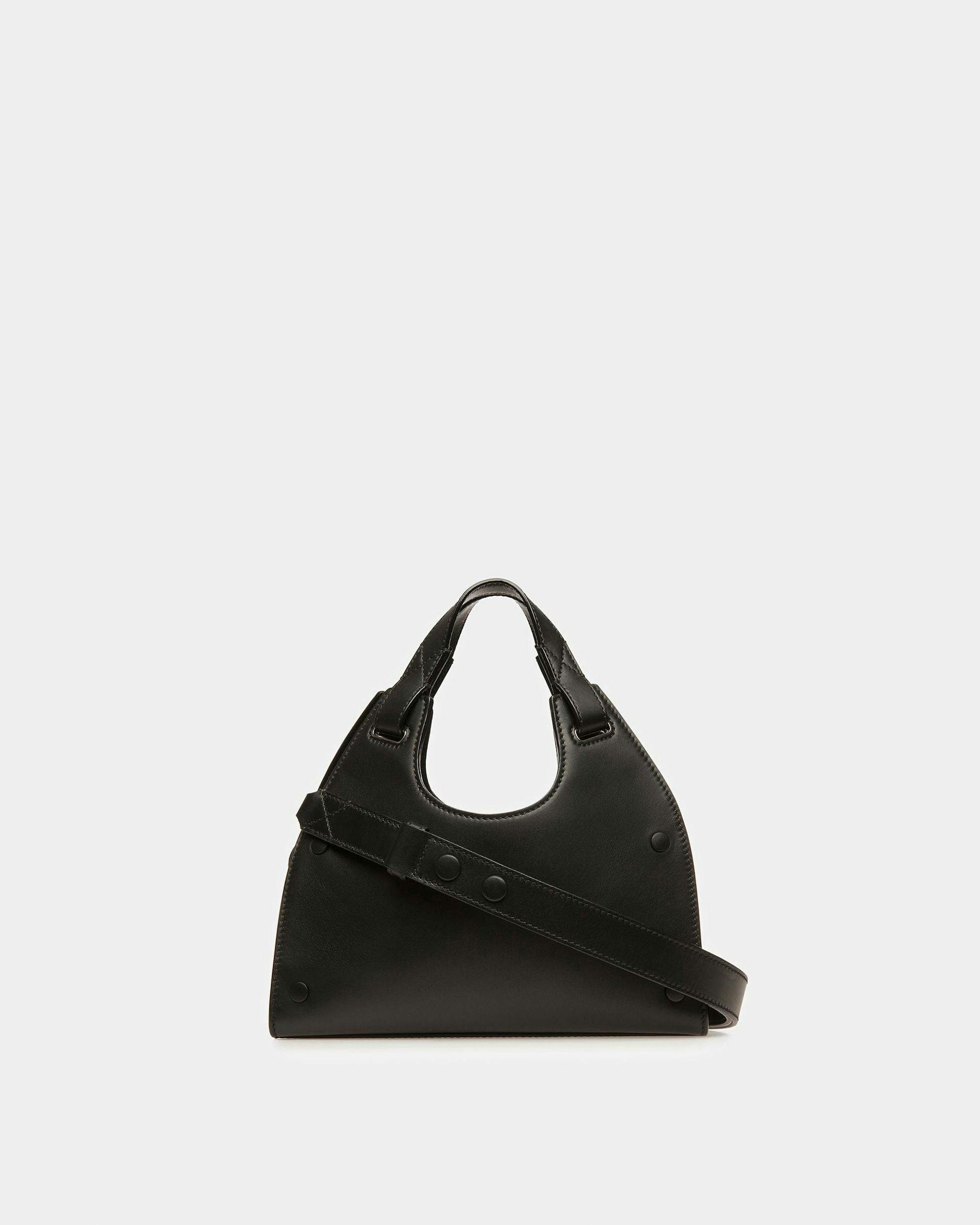 Ahres Small Leather Shoulder Bag In Black - Women's - Bally - 03
