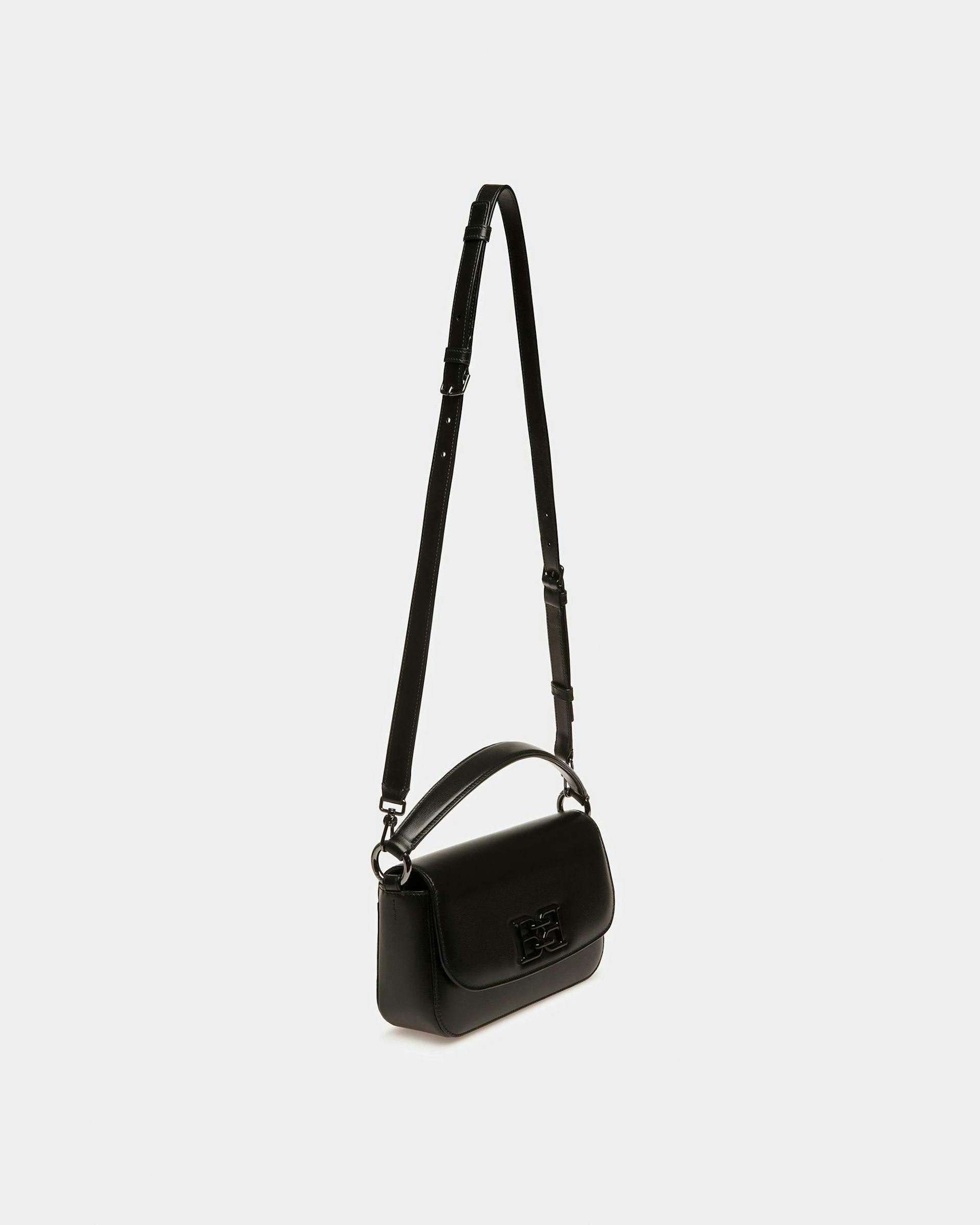 Brodye Leather Crossbody Bag In Black - Women's - Bally - 05