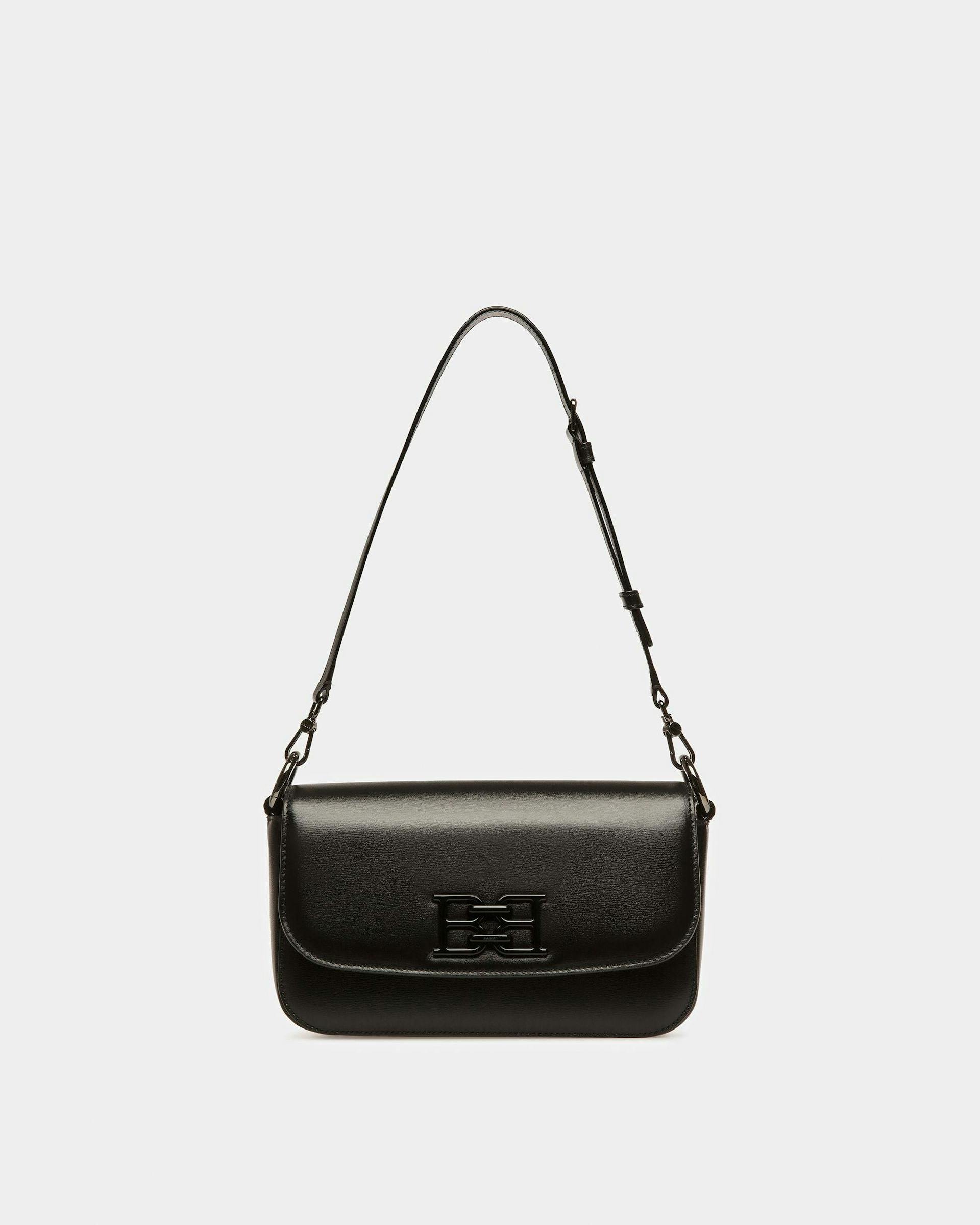 Brodye Leather Crossbody Bag In Black - Women's - Bally - 06