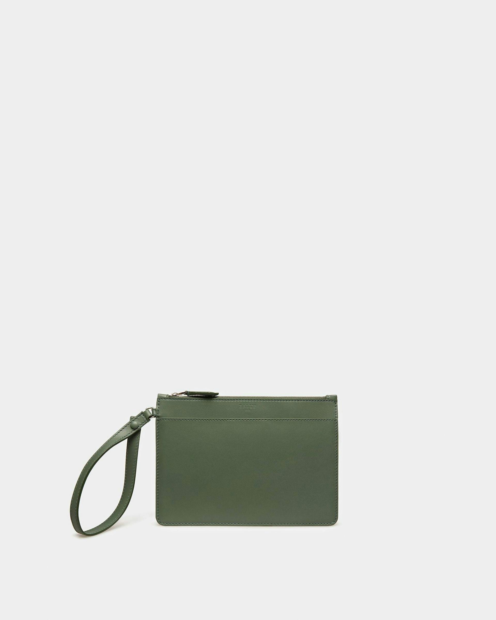 Ahria Leather Tote In Sage - Women's - Bally - 07