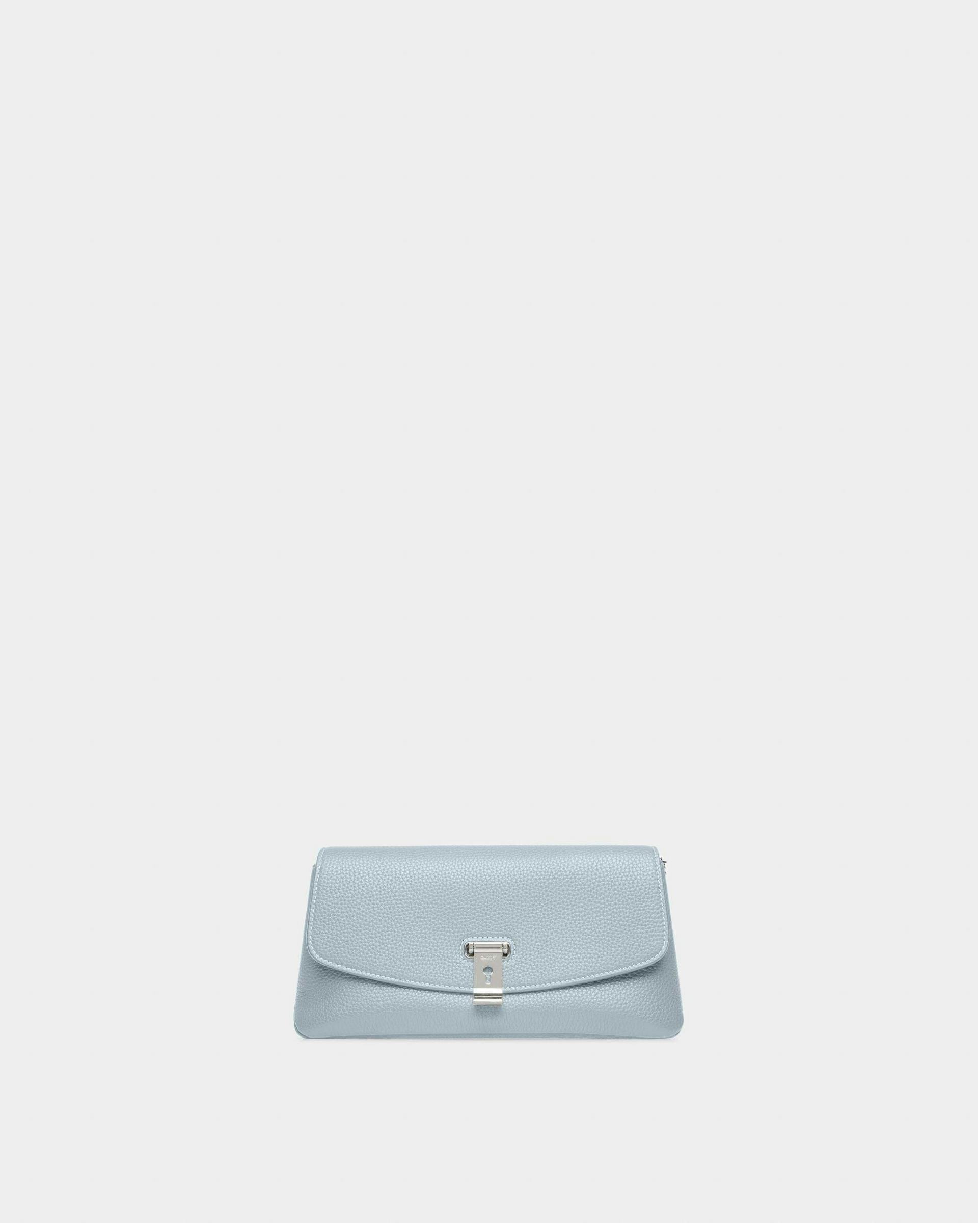 Leena Leather Minibag In Light Blue - Women's - Bally - 01