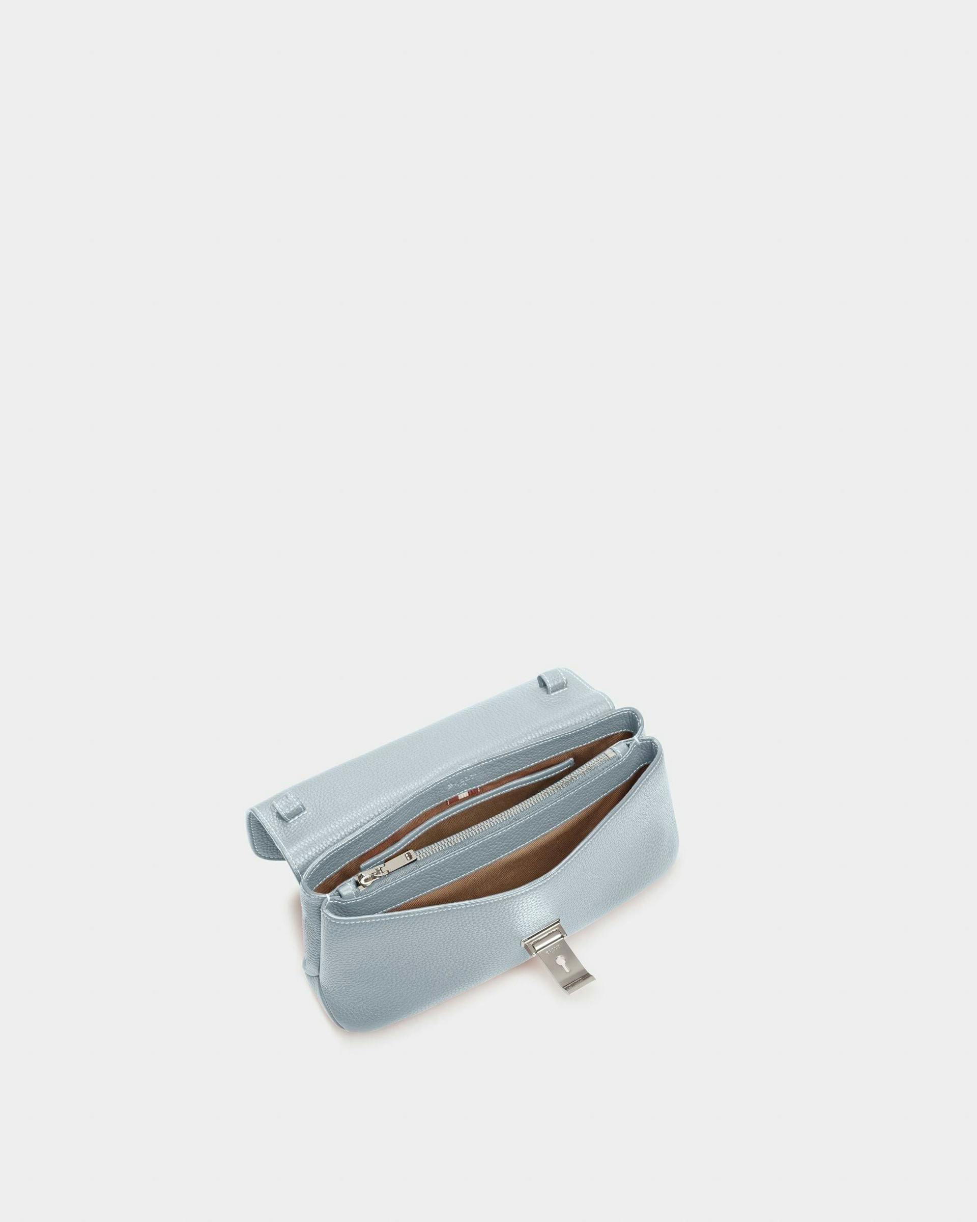 Leena Leather Minibag In Light Blue - Women's - Bally - 04