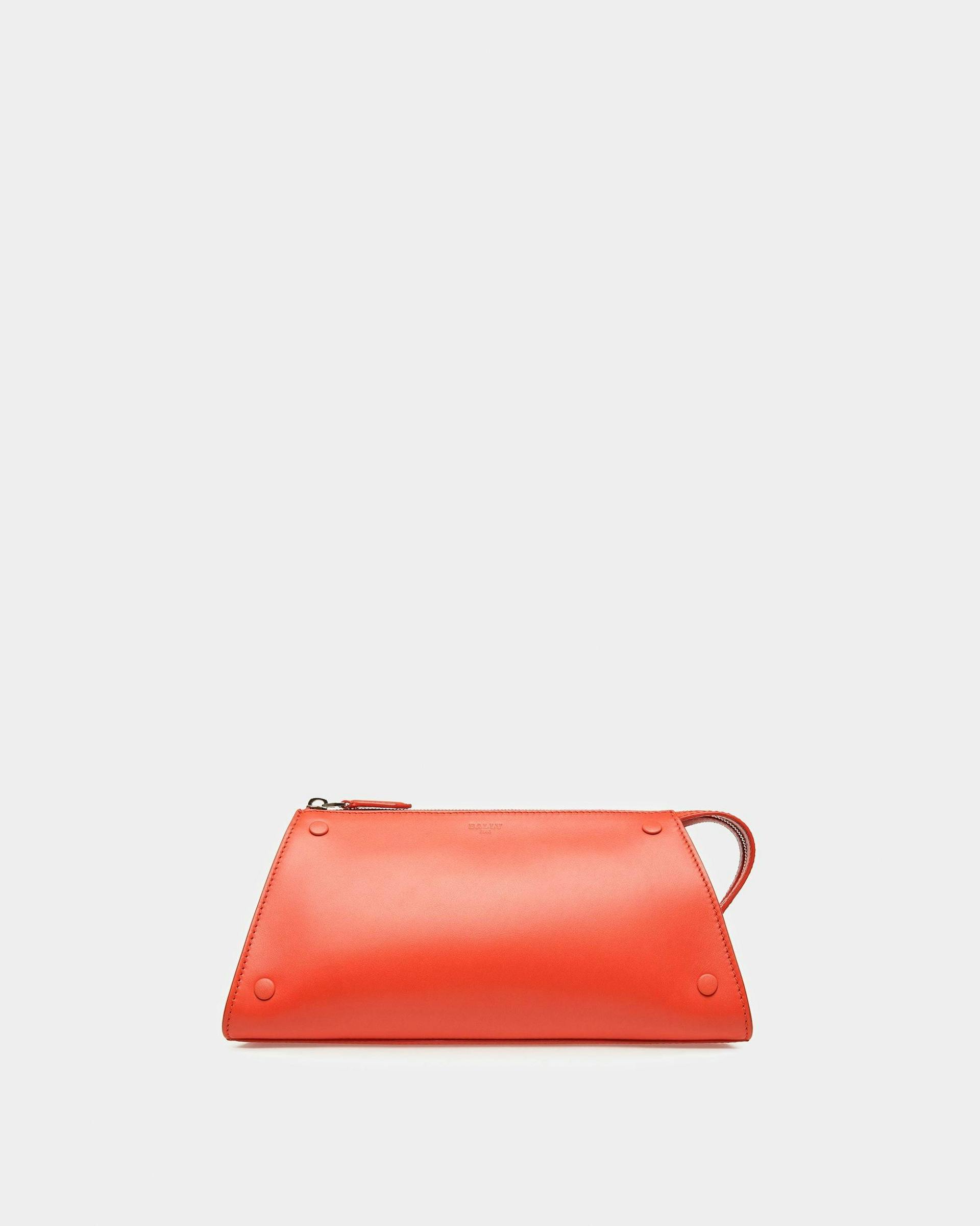 Arieel S Leather Minibag In Orange - Women's - Bally - 01