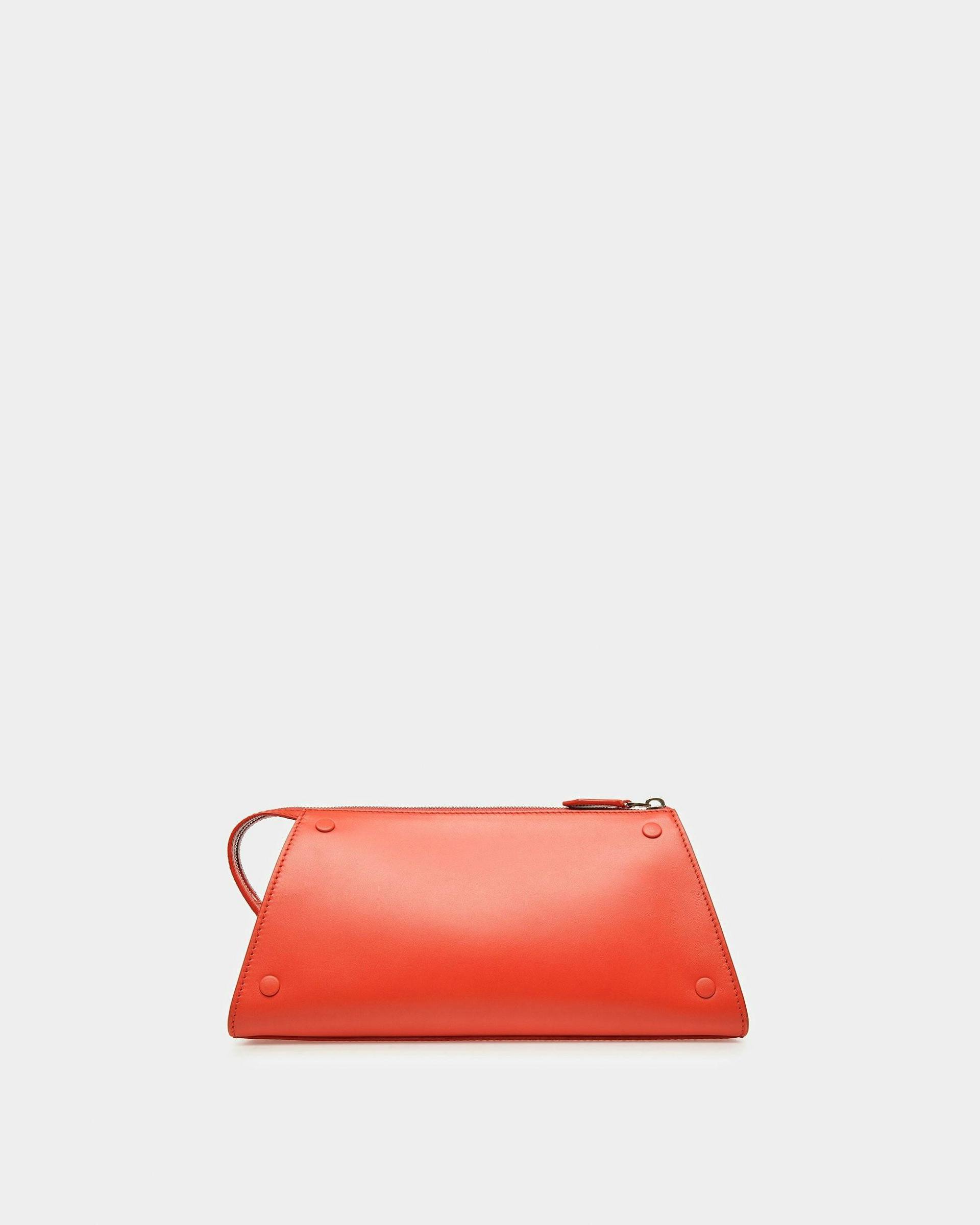 Arieel S Leather Minibag In Orange - Women's - Bally - 03
