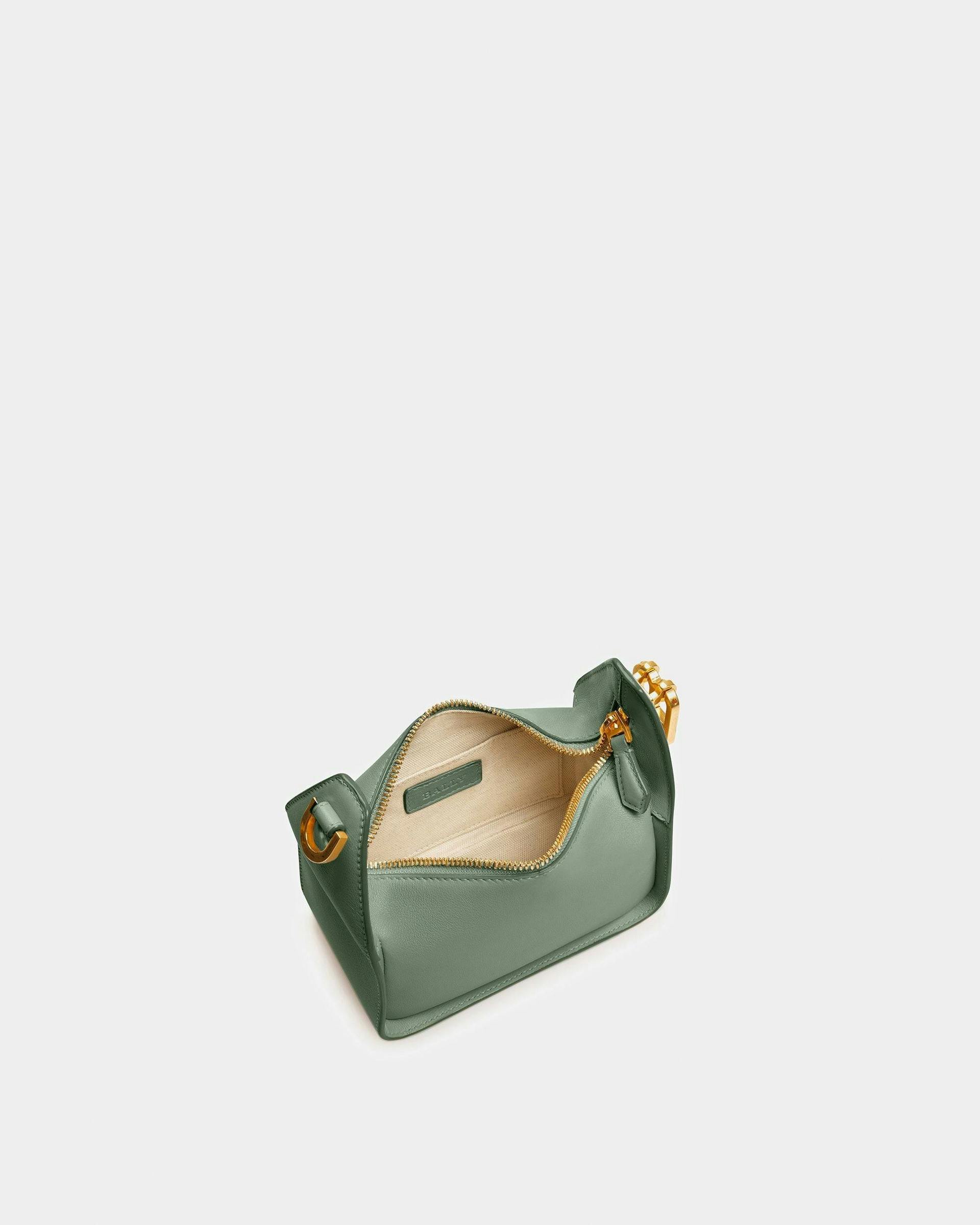 B-Hook XS Leather Minibag In Sage - Women's - Bally - 03