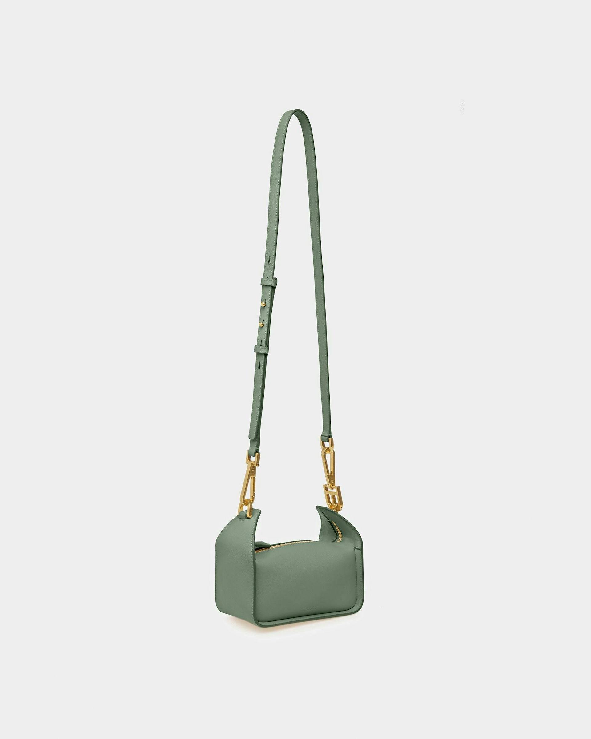 B-Hook XS Leather Minibag In Sage - Women's - Bally - 08