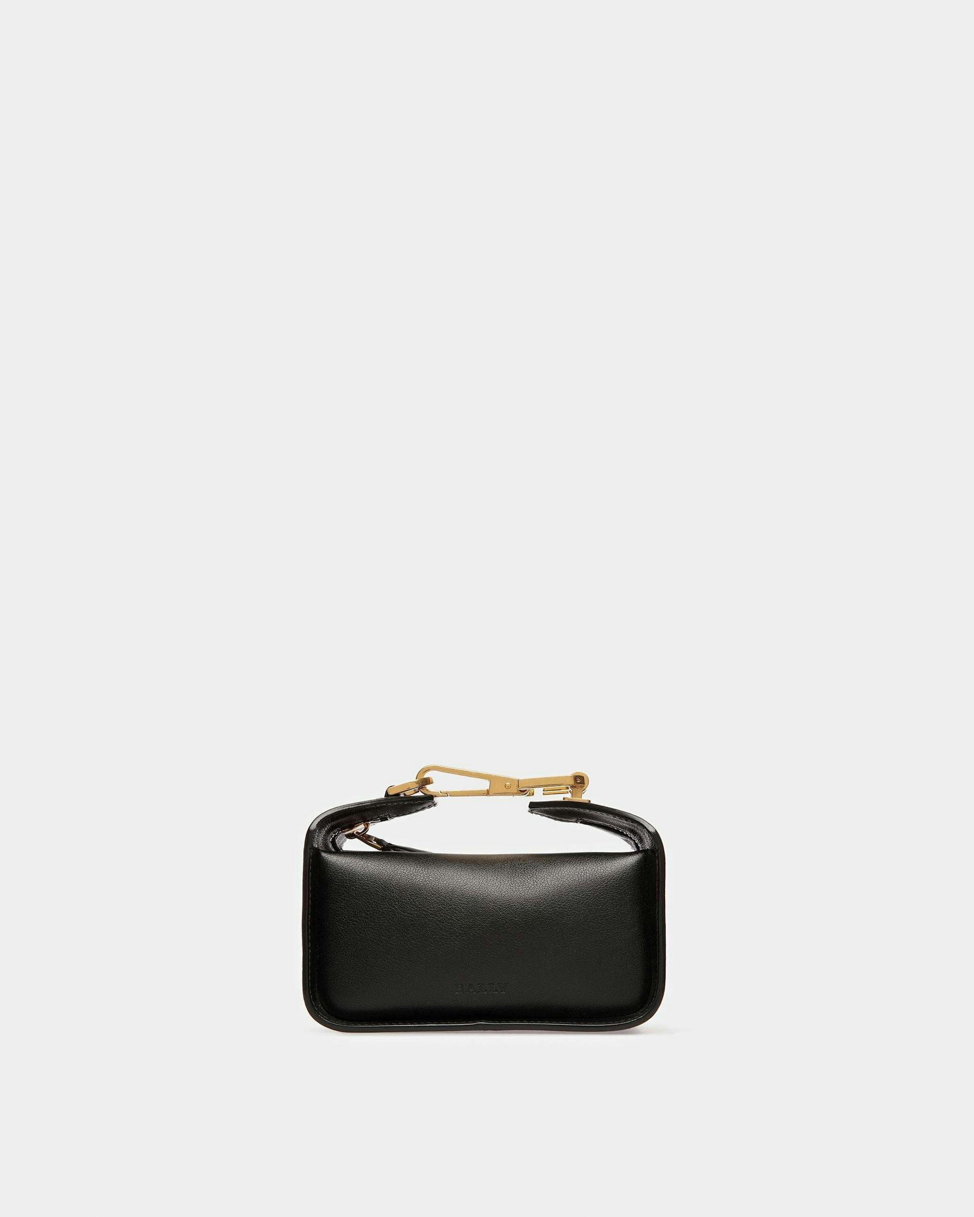 B-Hook XS Leather Minibag In Black - Women's - Bally - 01