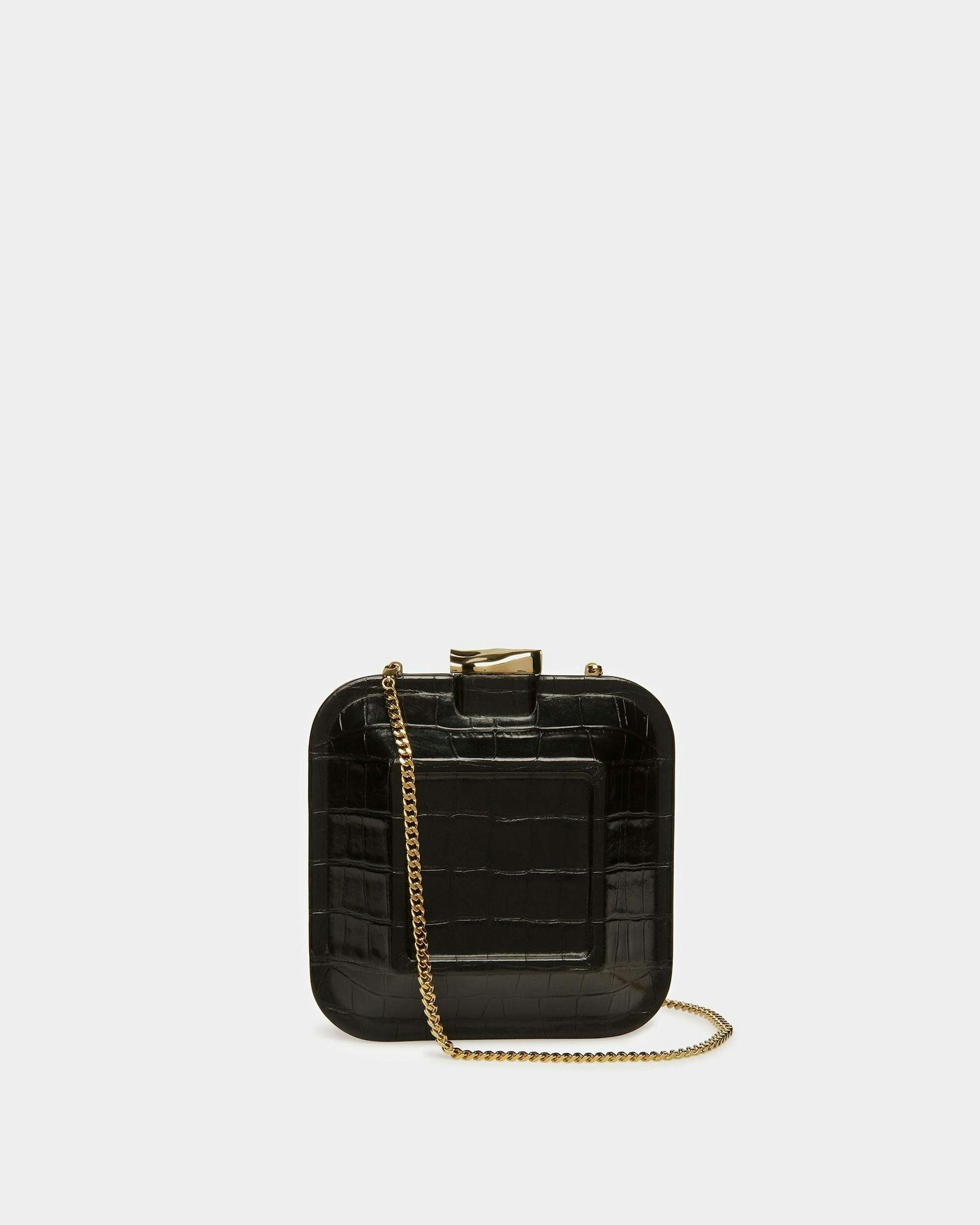 To Go Minibag In Crocodile Embossed Leather - Women's - Bally - 08