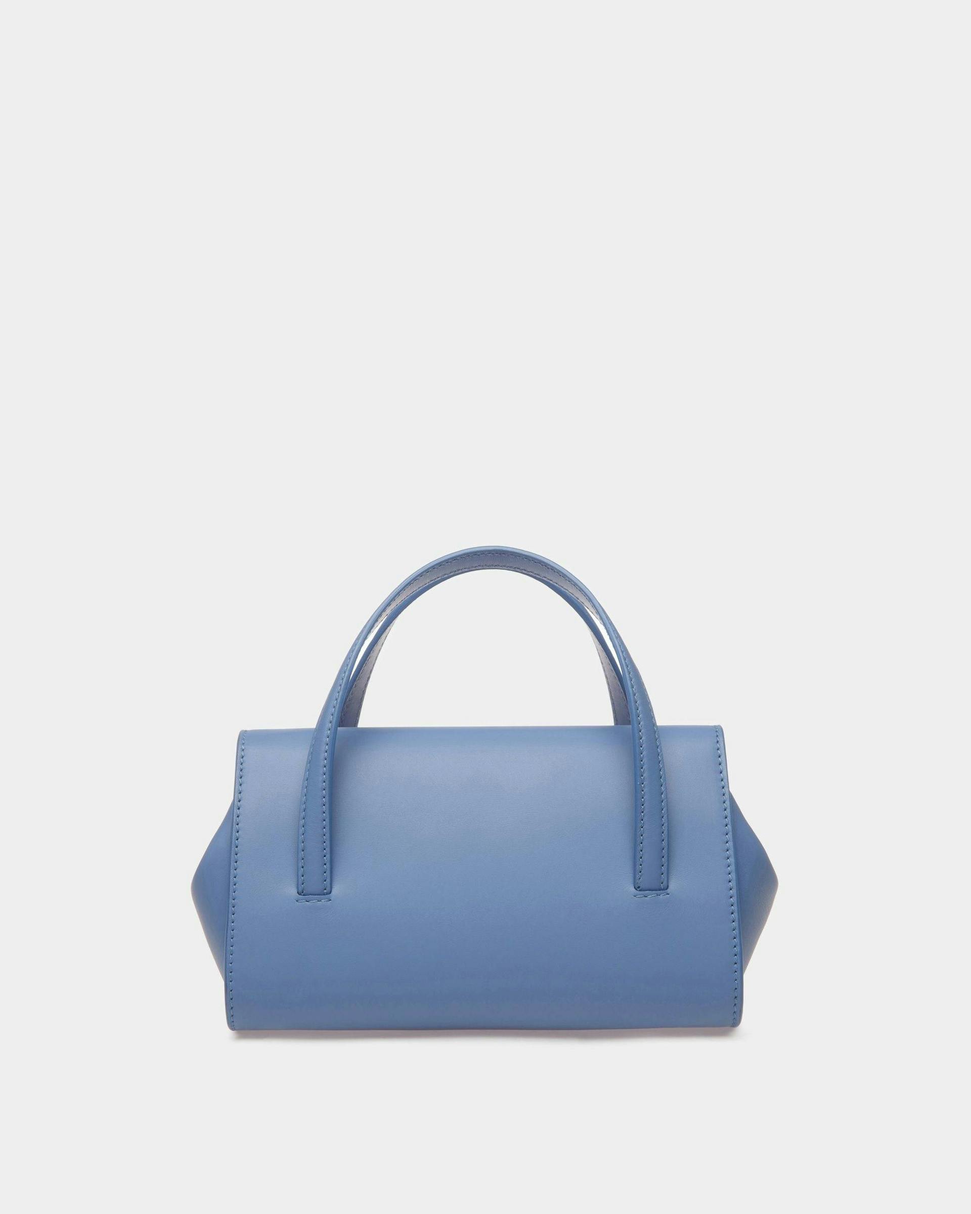 Mini-sac Baroque En cuir couleur Blue Kiss - Femme - Bally - 03