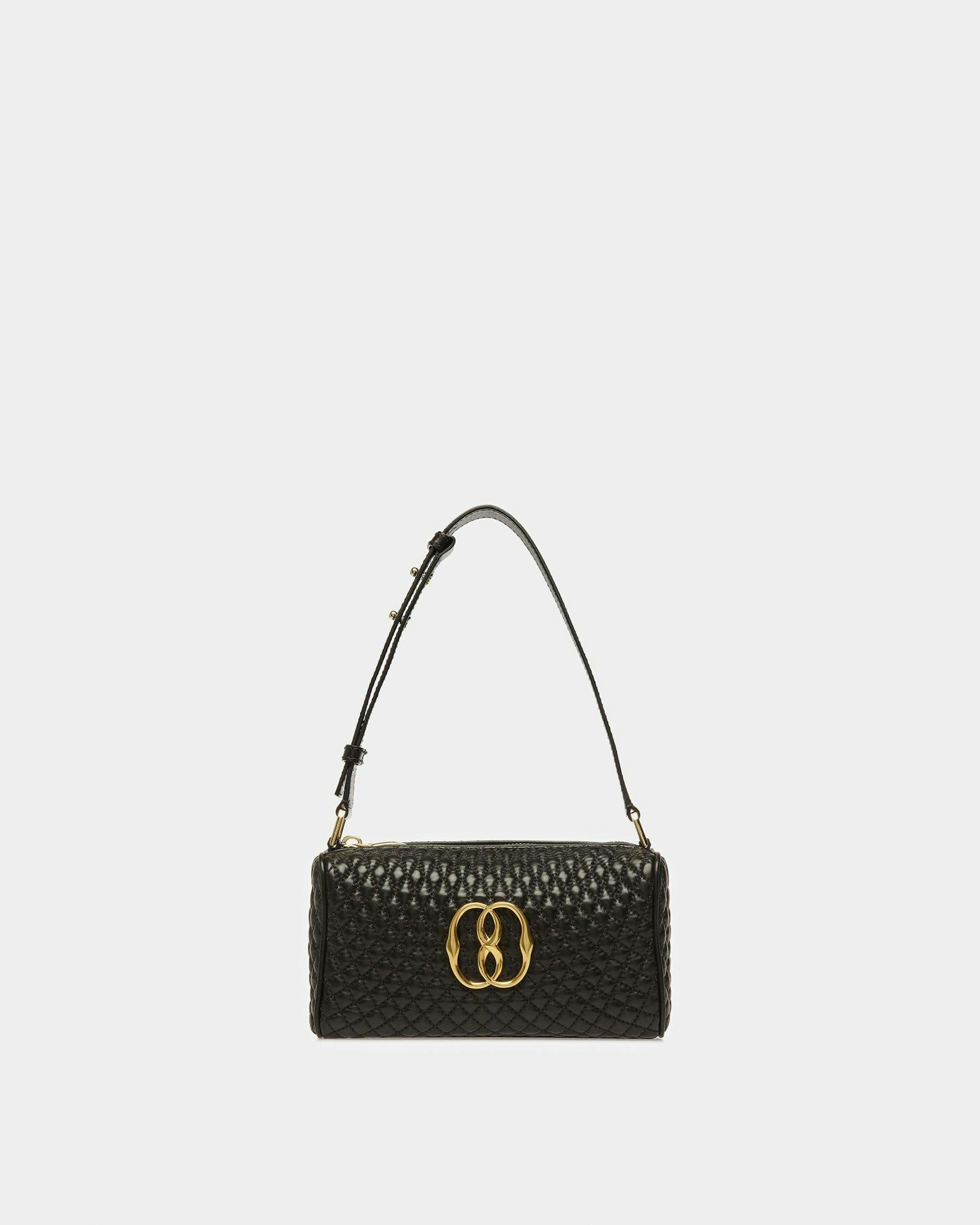 Emblem Minibag In Quilted Leather - Women's - Bally - 01