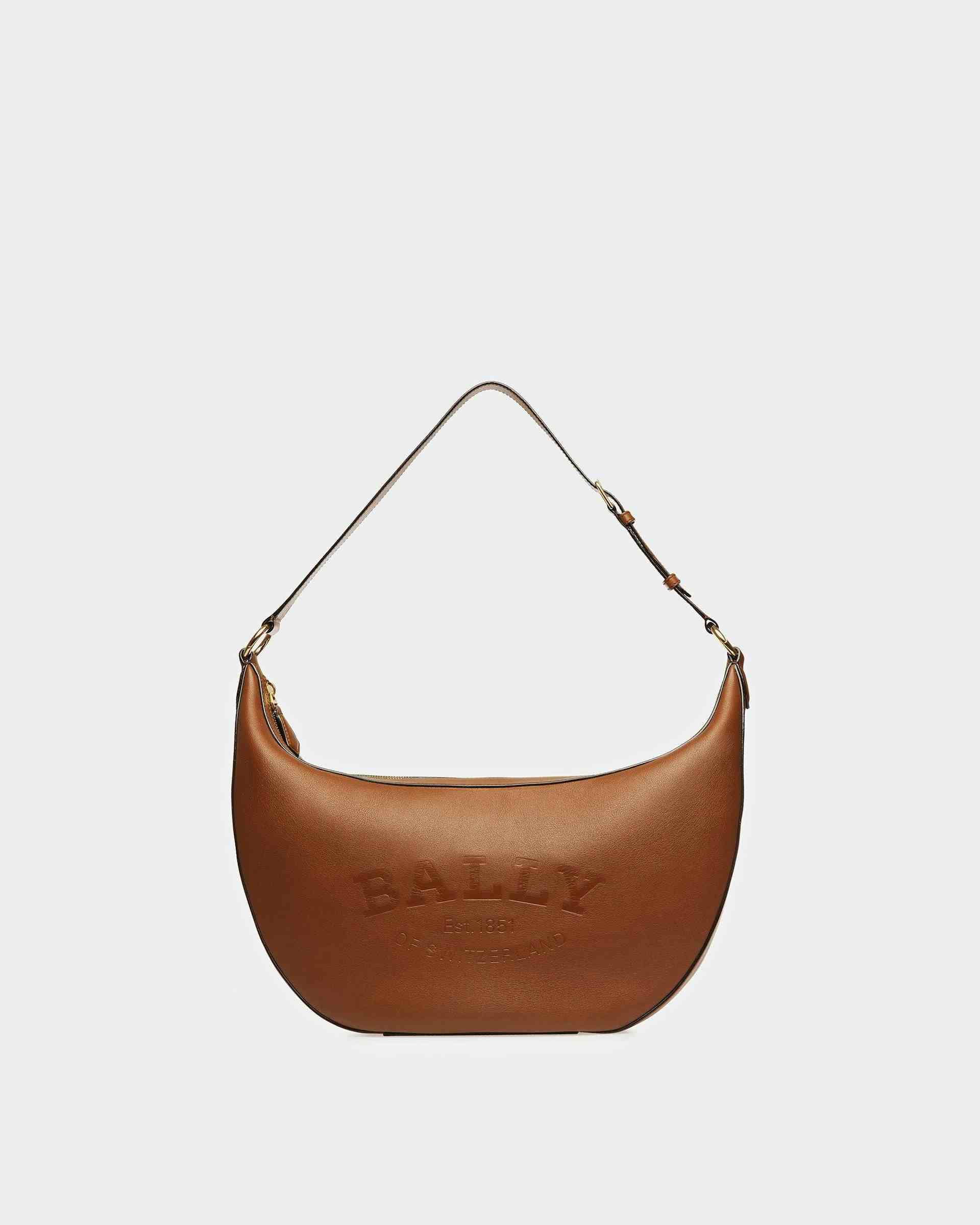 Charo Leather Shoulder Bag In Brown - Women's - Bally