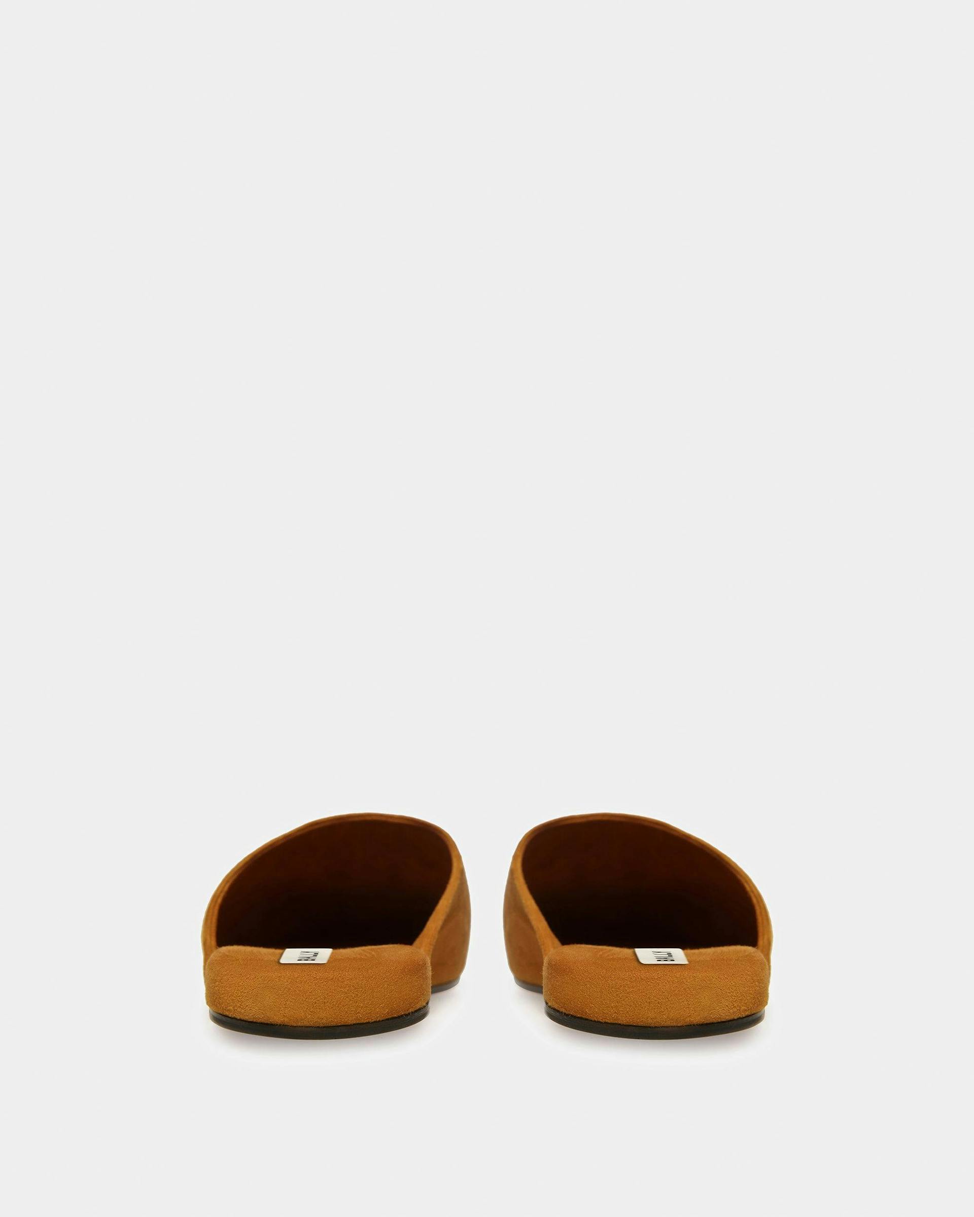 Emblem Loafer In Suede - Women's - Bally - 04