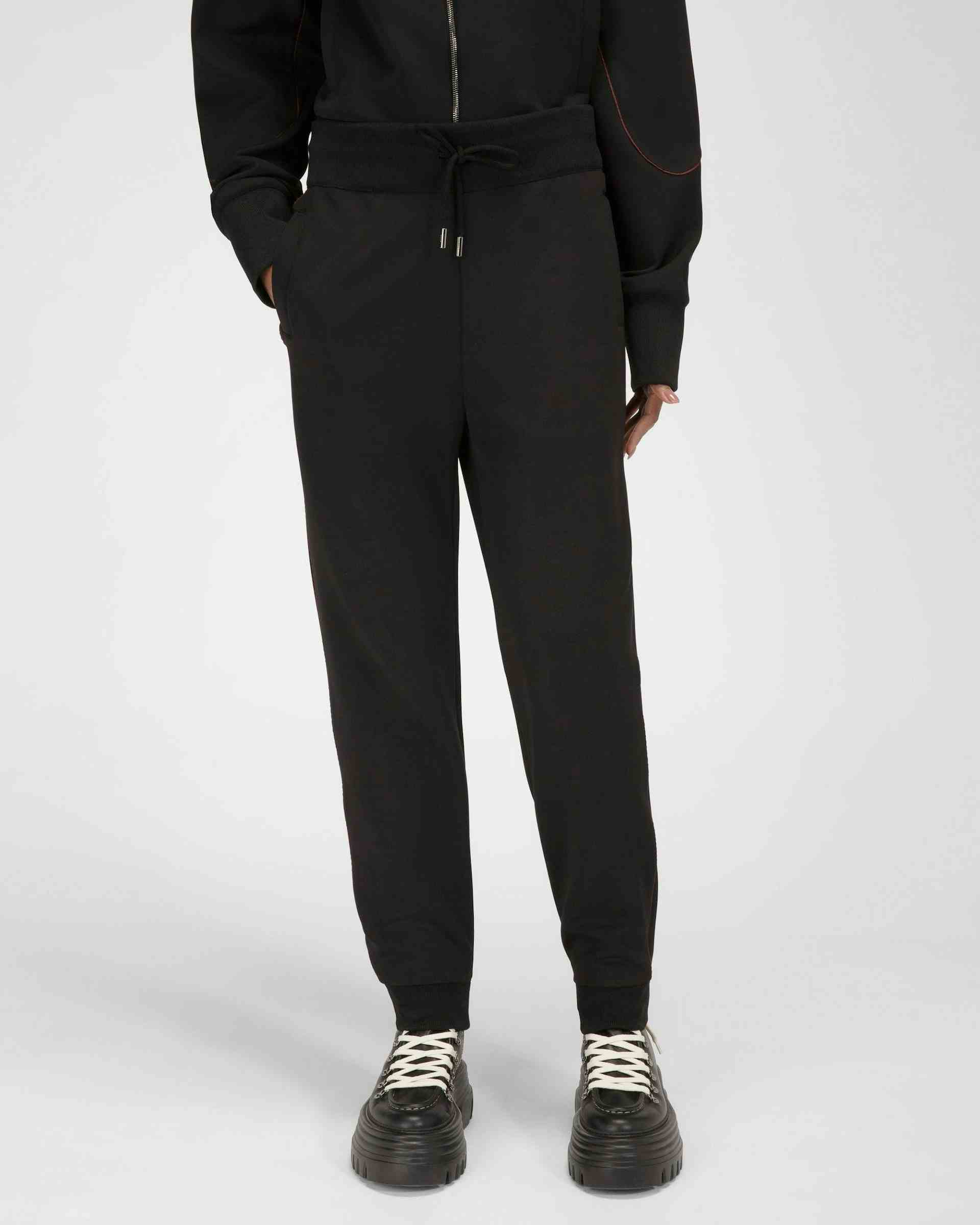 Polyester Mix Sweatpants In Black - Women's - Bally