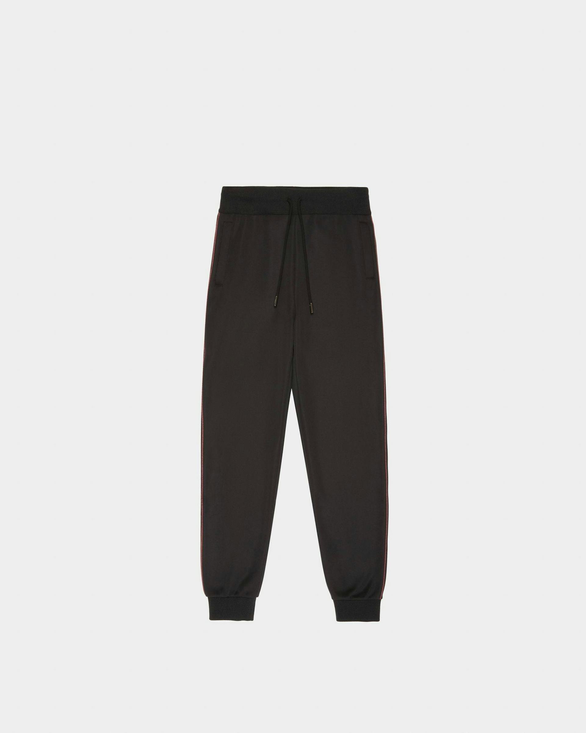 Polyester Mix Sweatpants In Black - Women's - Bally - 04