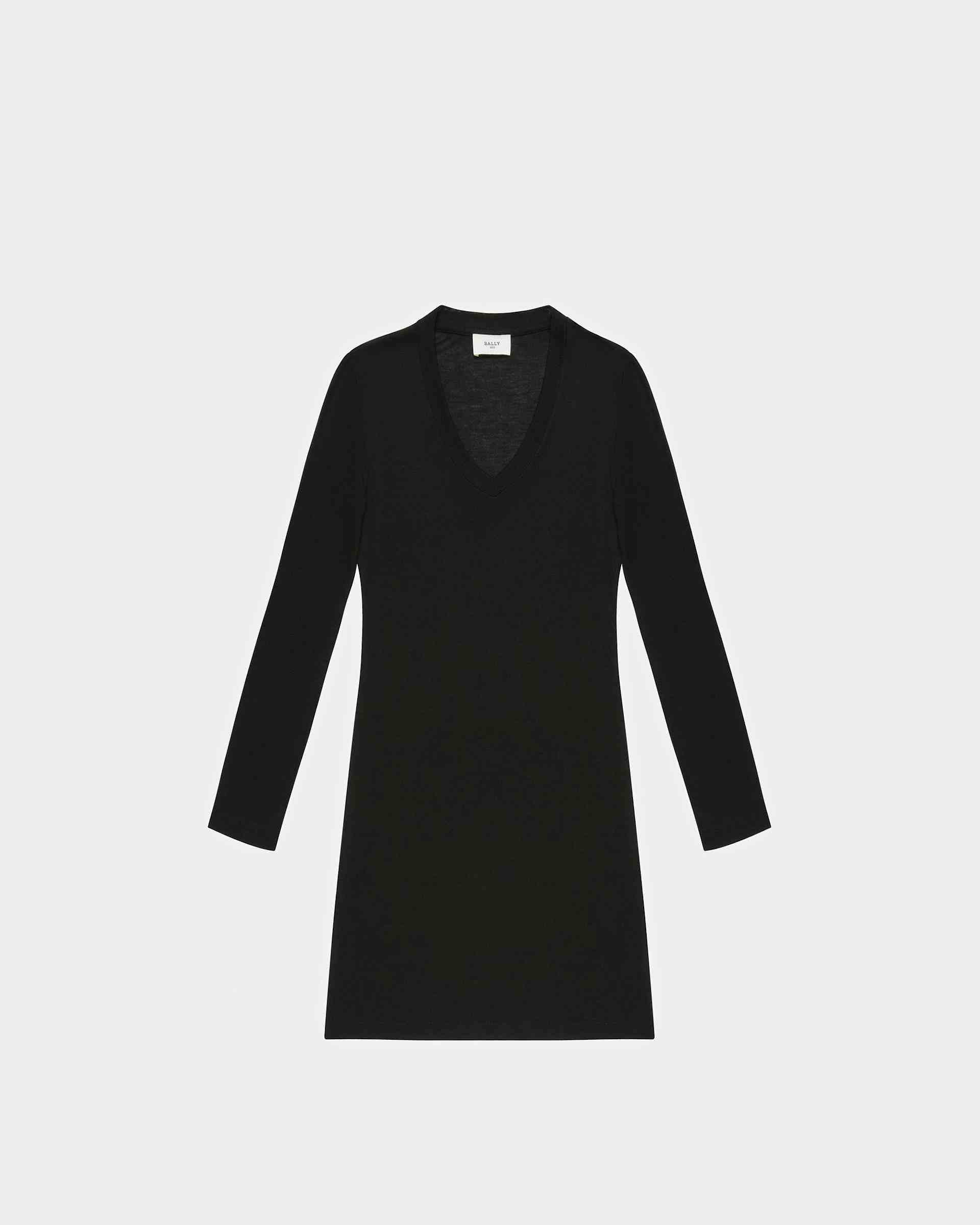 Robe En Lyocell Noir - Femme - Bally