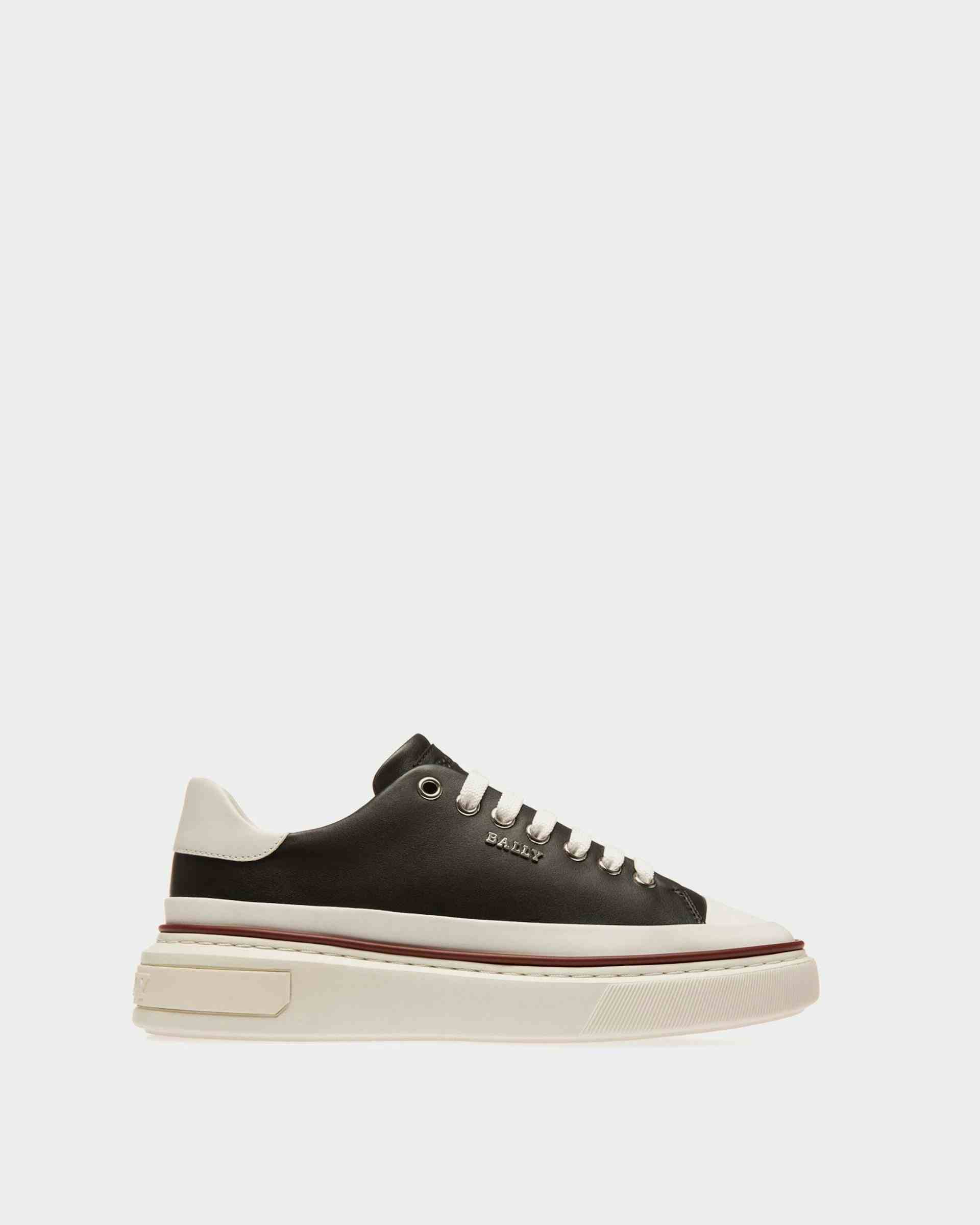 Maily Leather Sneakers In Black - Women's - Bally