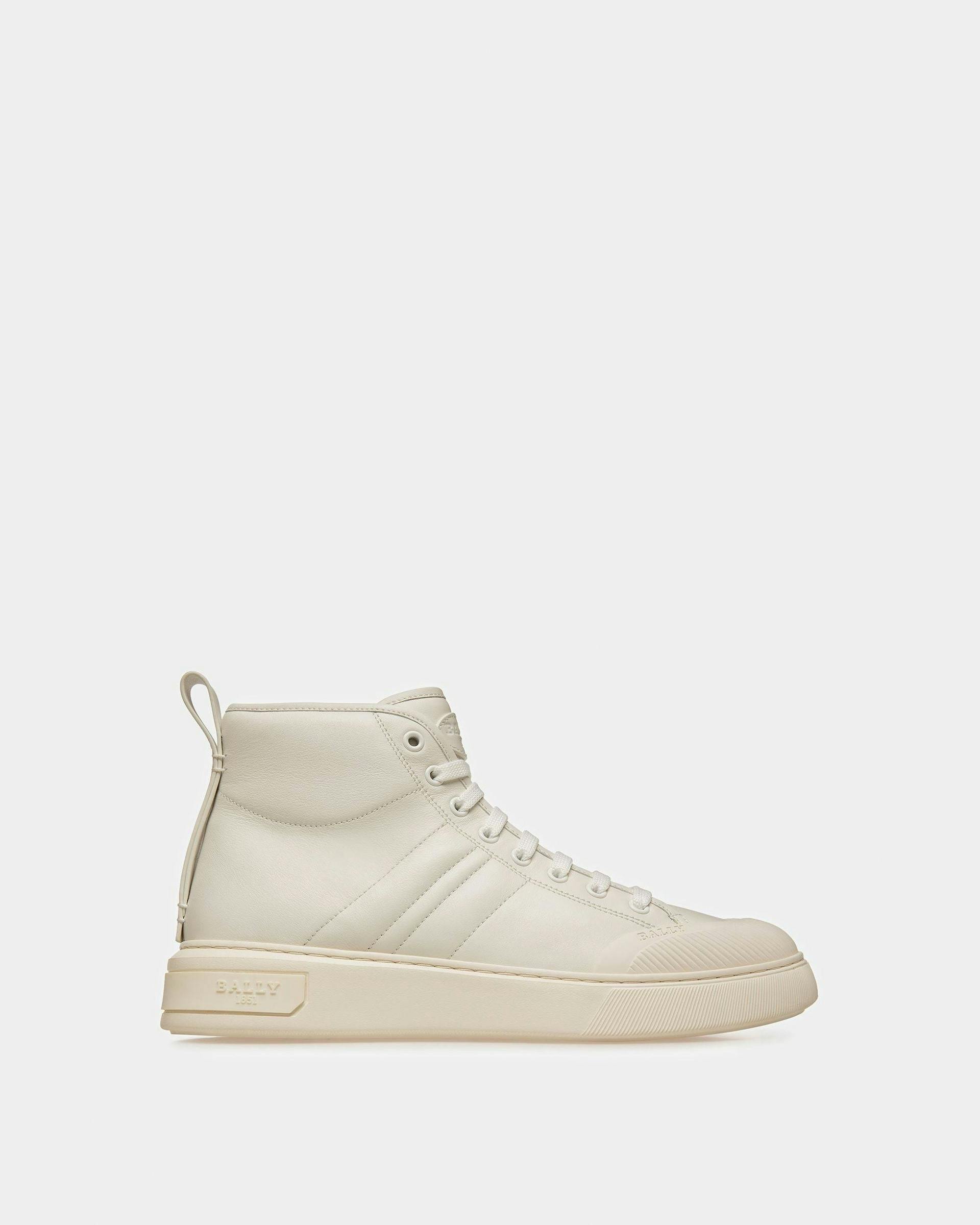 Maren Leather Sneakers In White - Women's - Bally - 01