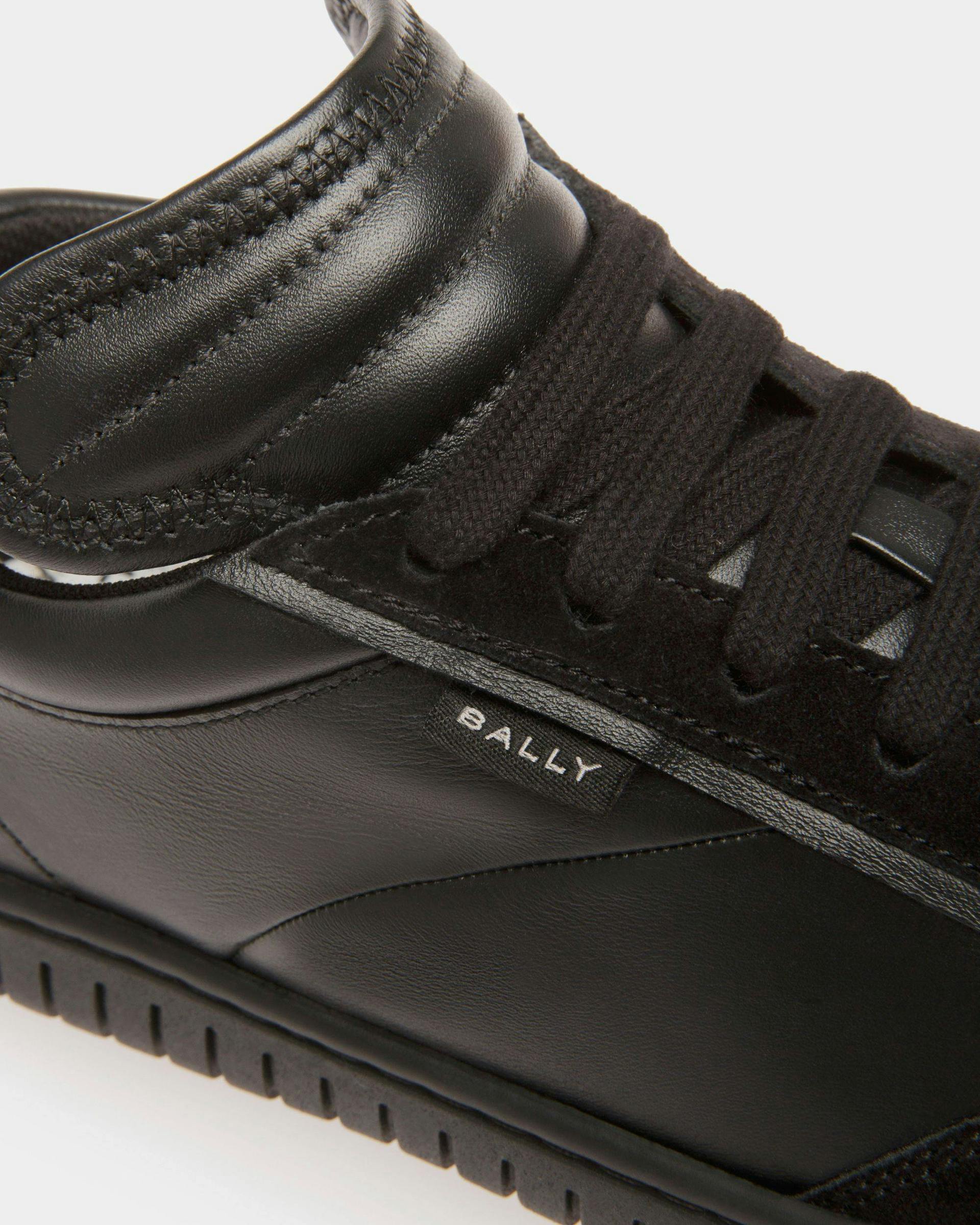 Player Sneakers In Black Leather - Women's - Bally - 05
