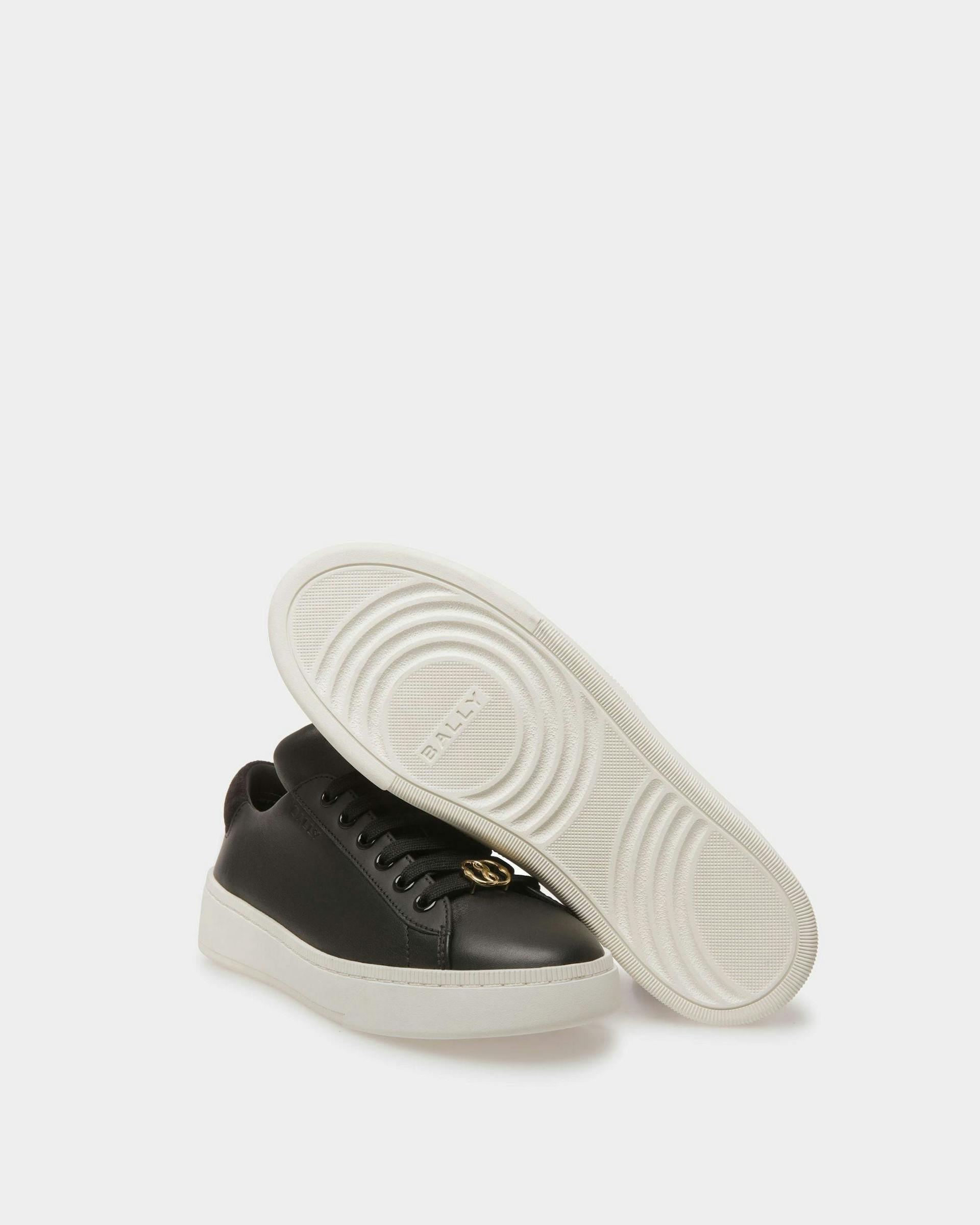 Raise Sneakers In Black And White Leather - Women's - Bally - 06