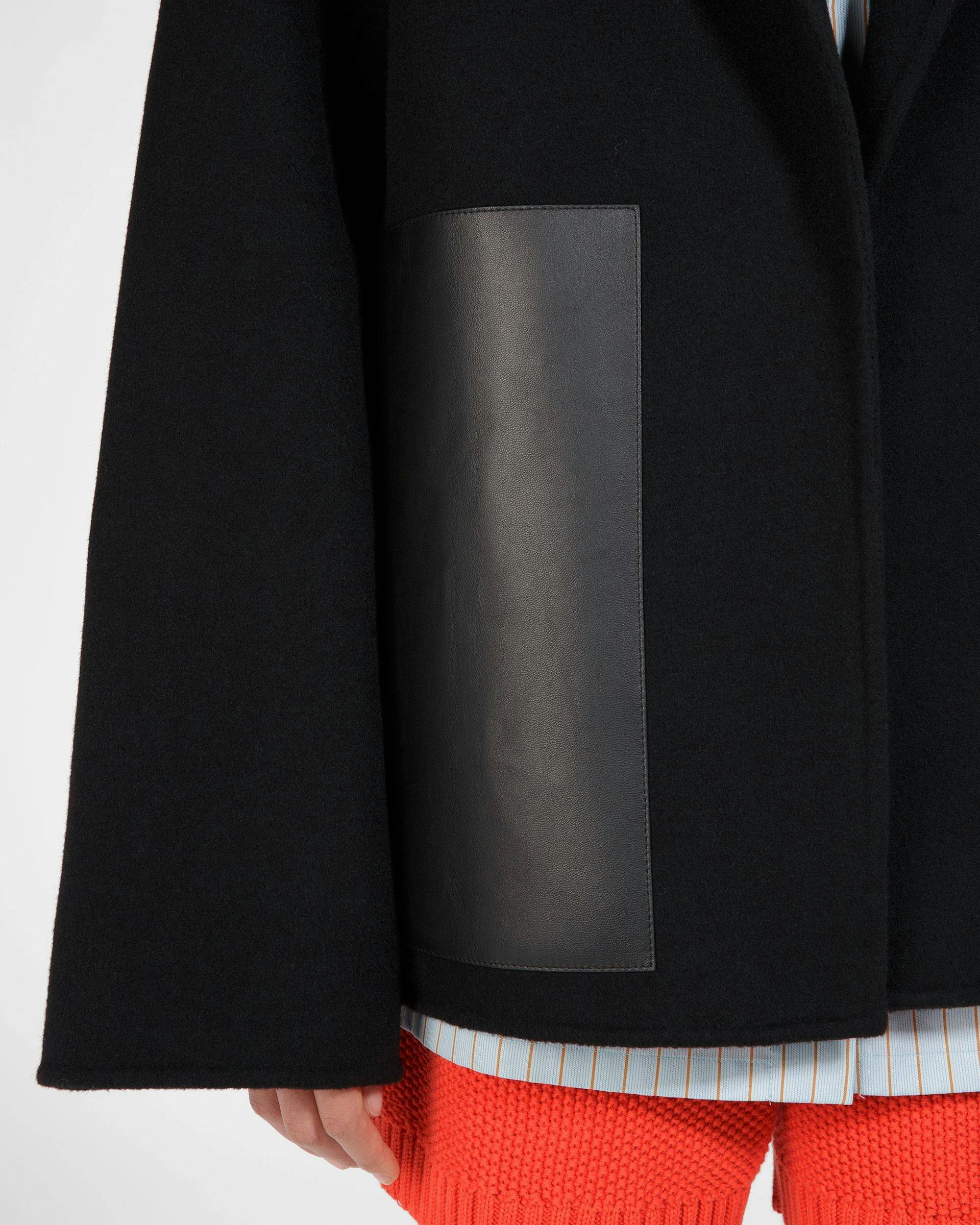 Cashmere Reversible Jacket In Black - Women's - Bally - 03