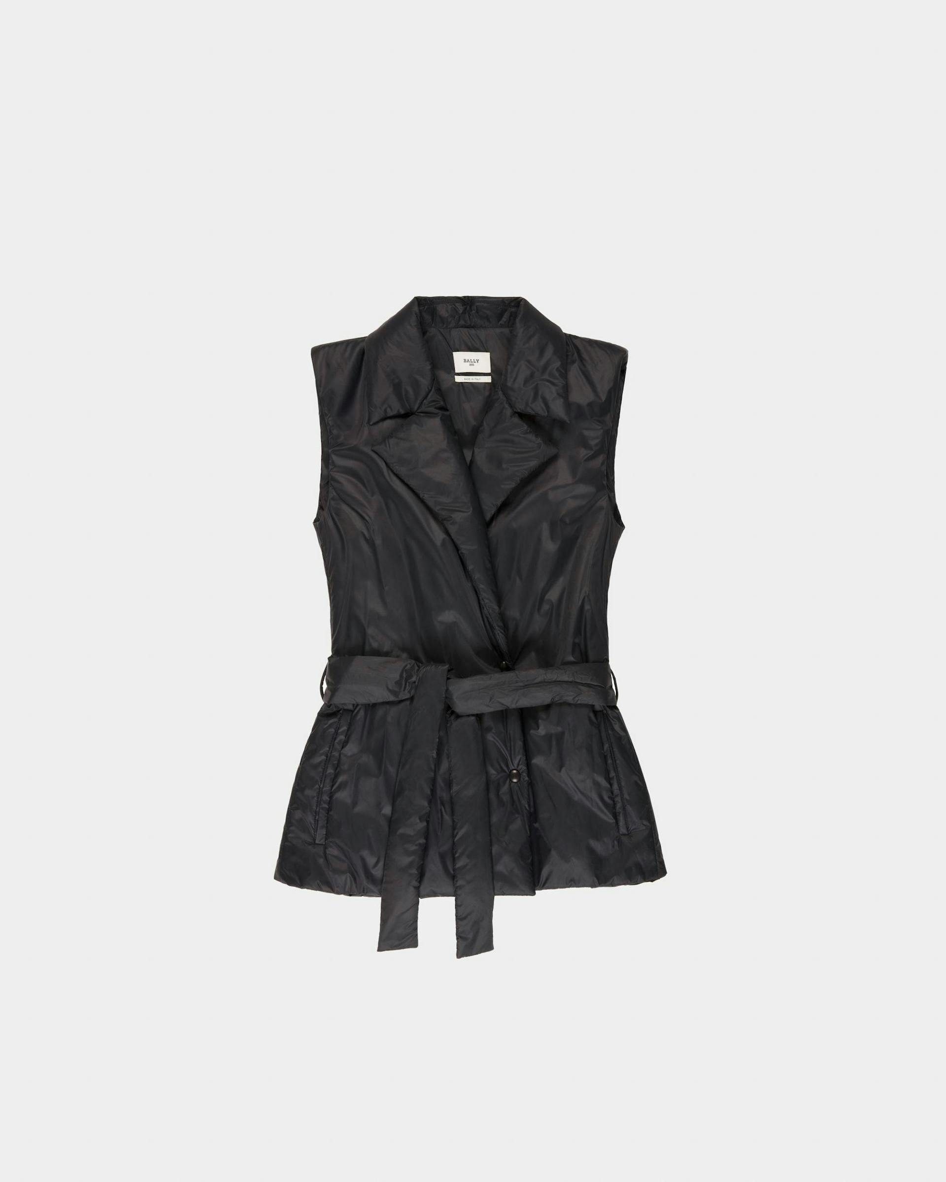 Nylon Outerwear In Black - Women's - Bally - 04