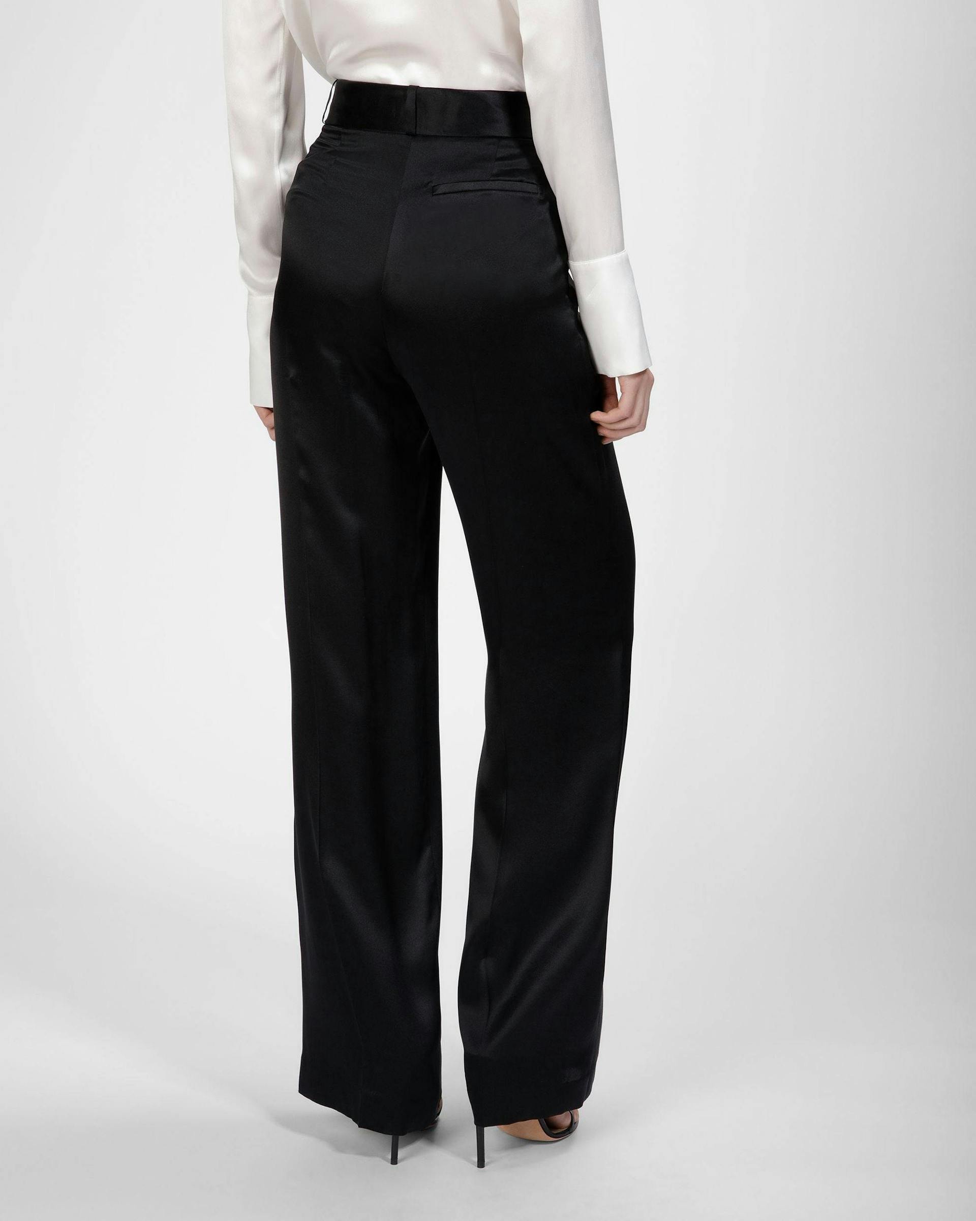 Silk Pants In Black - Women's - Bally - 06