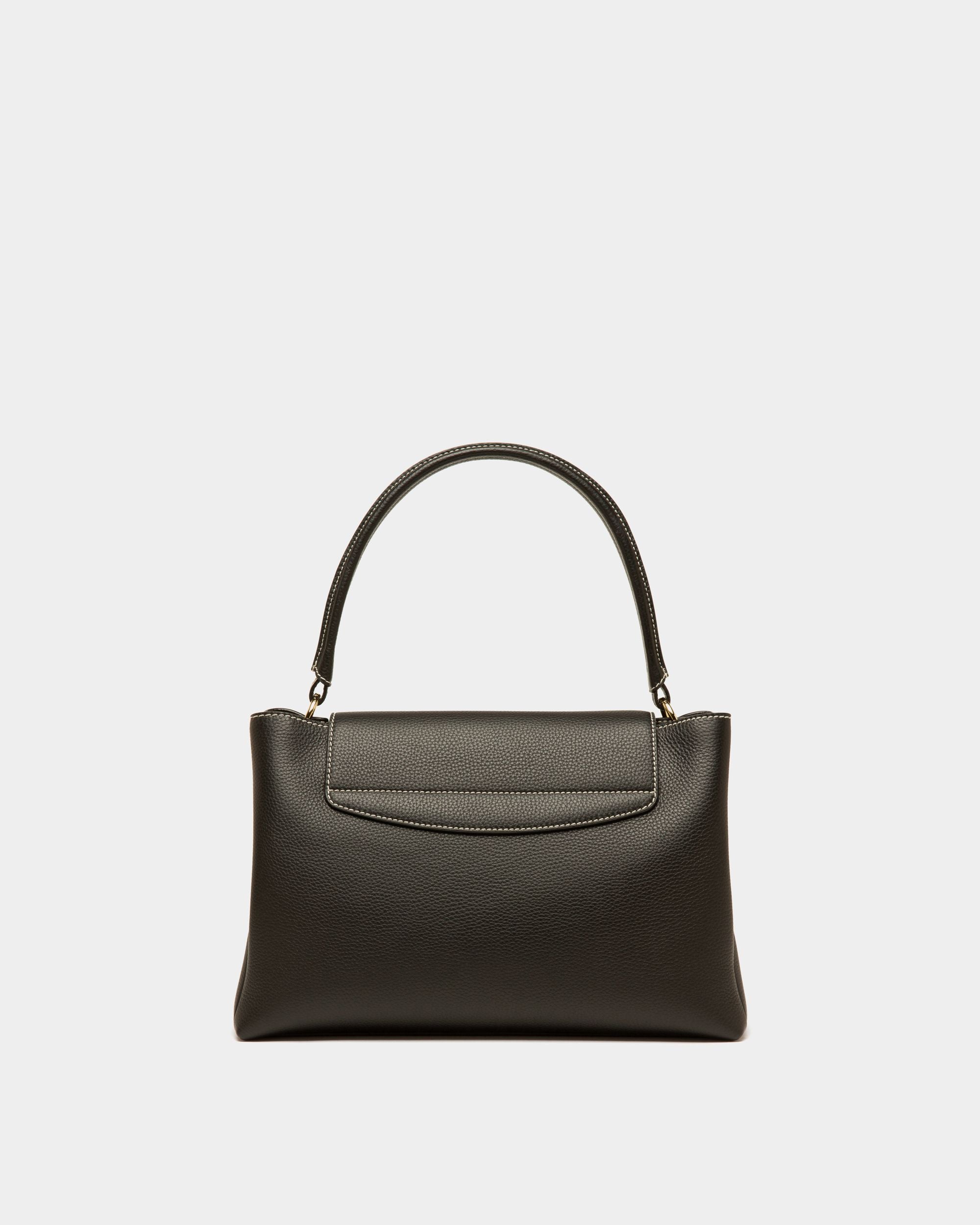 Layka Henkeltasche Aus Schwarzem Leder - Damen - Bally - 03