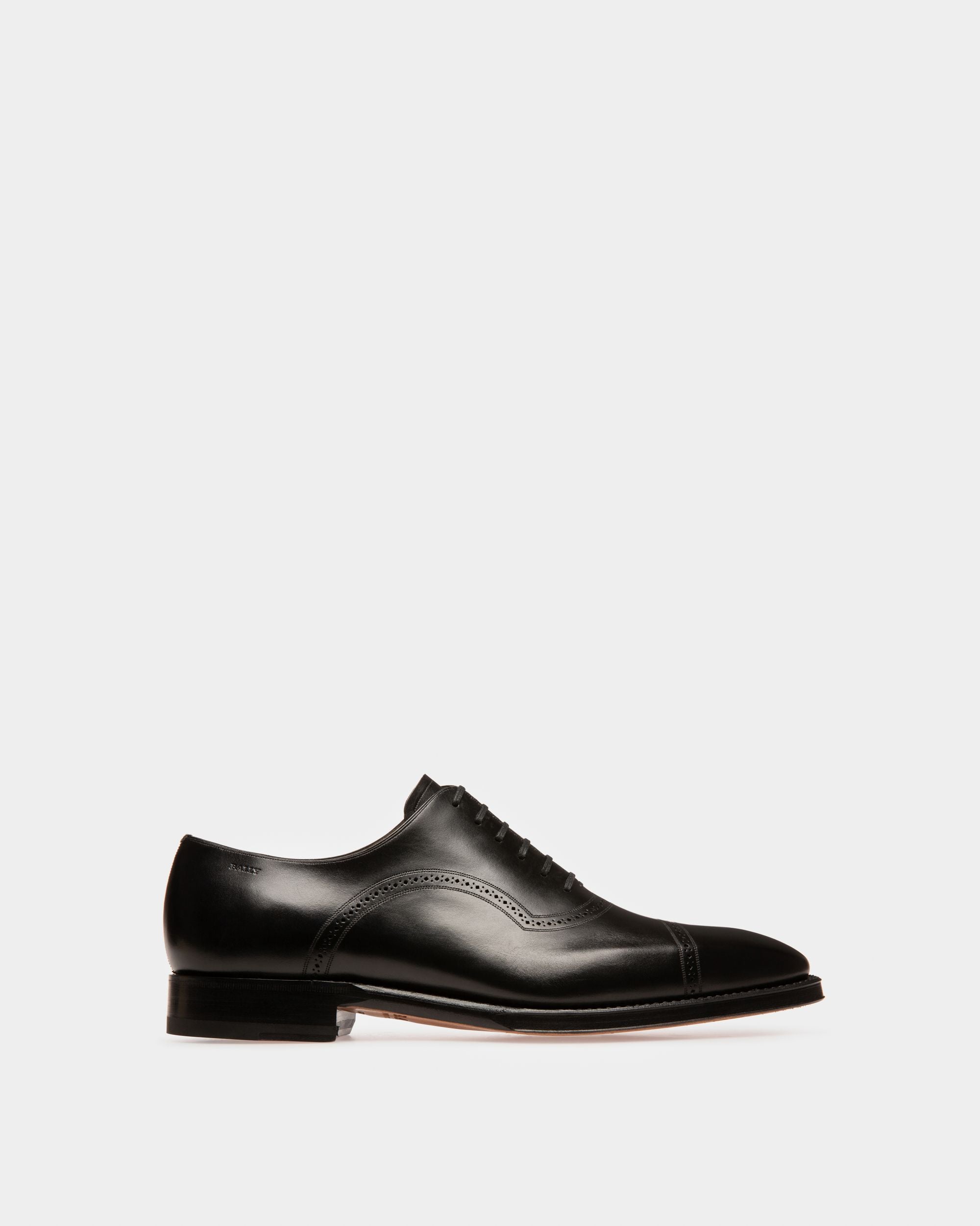 Richelieu À Lacets Scanio Pour Homme En Cuir Noir - Homme - Bally - 01
