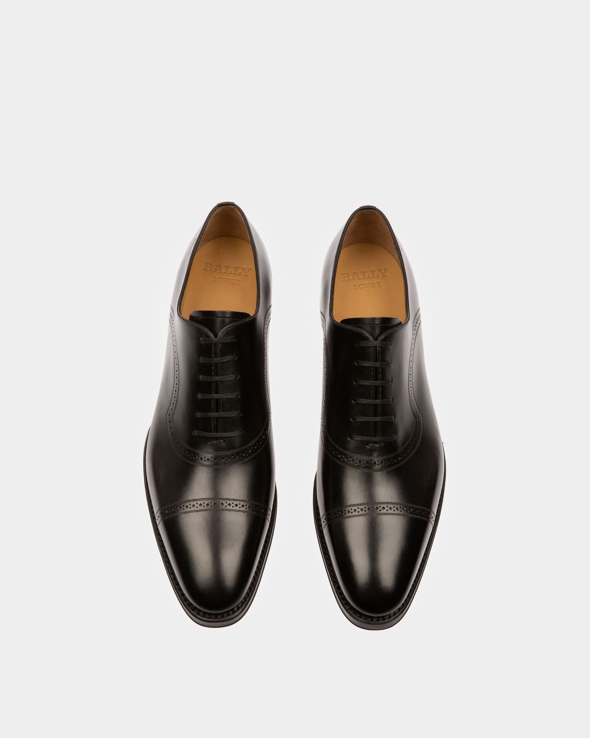 Richelieu À Lacets Scanio Pour Homme En Cuir Noir - Homme - Bally - 02