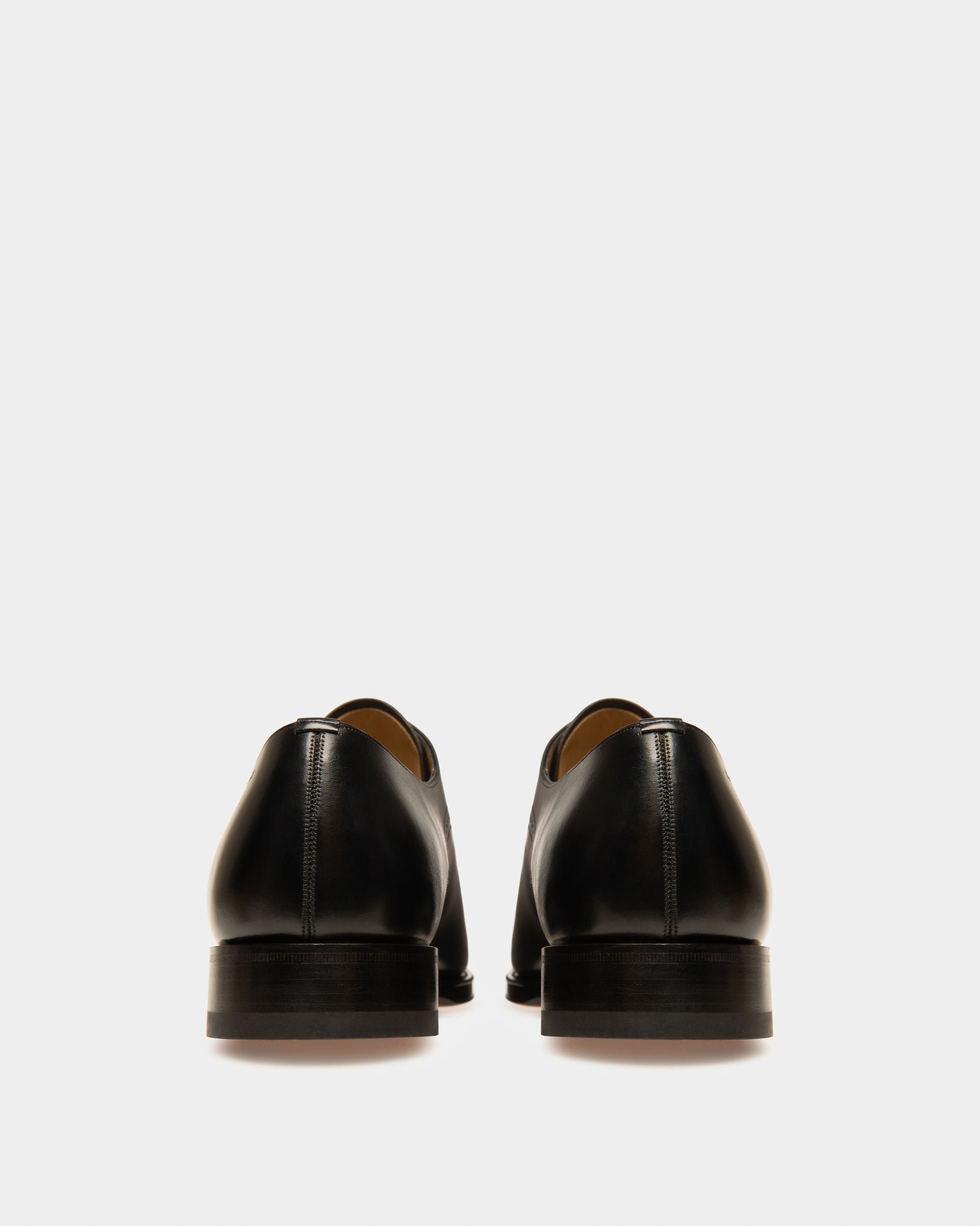 Richelieu À Lacets Scanio Pour Homme En Cuir Noir - Homme - Bally - 03