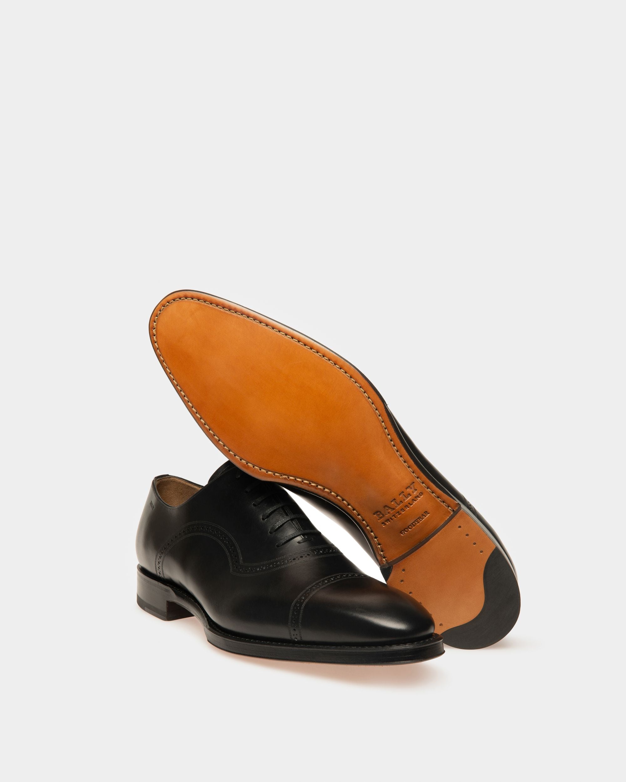 Richelieu À Lacets Scanio Pour Homme En Cuir Noir - Homme - Bally - 04
