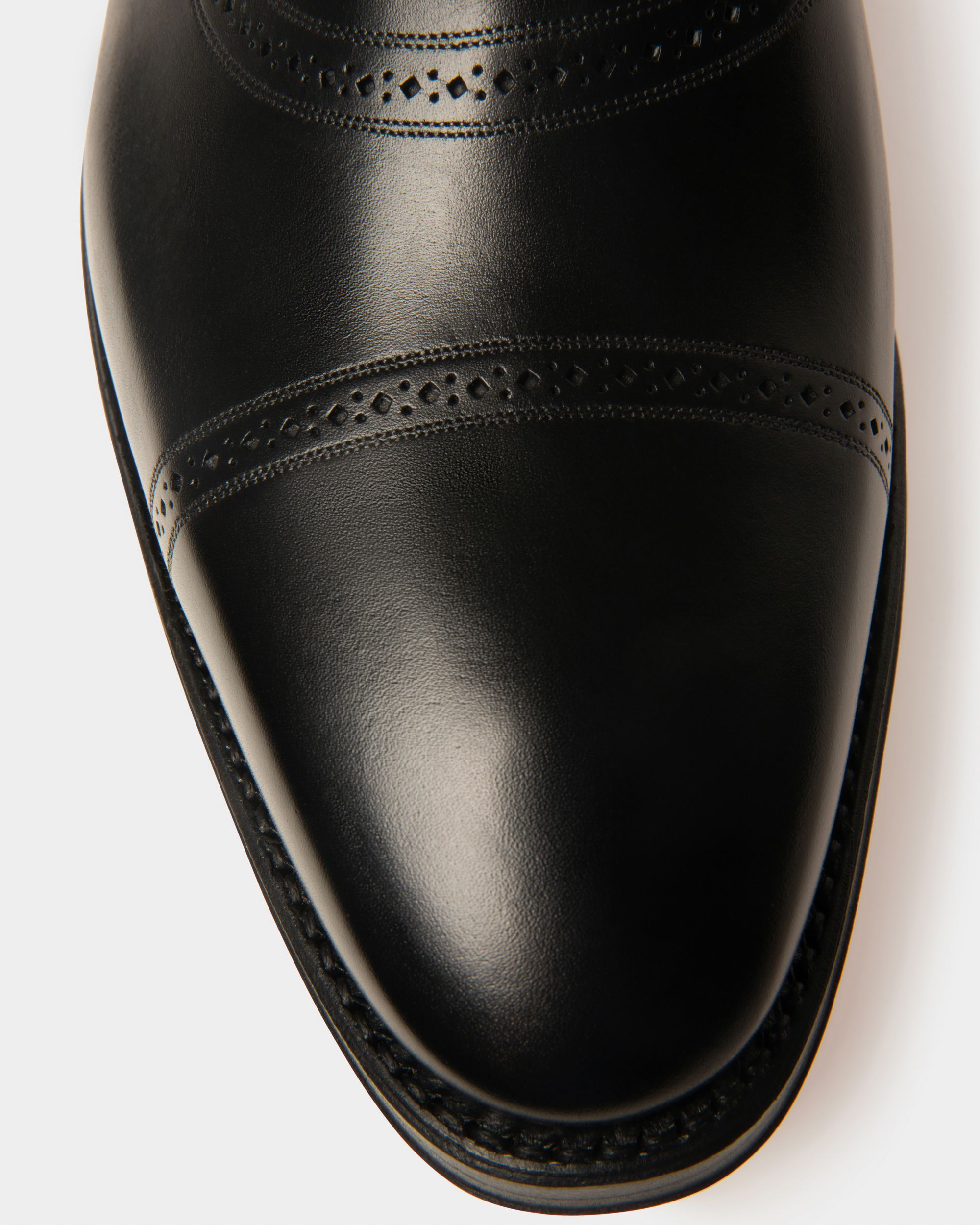 Richelieu À Lacets Scanio Pour Homme En Cuir Noir - Homme - Bally - 05