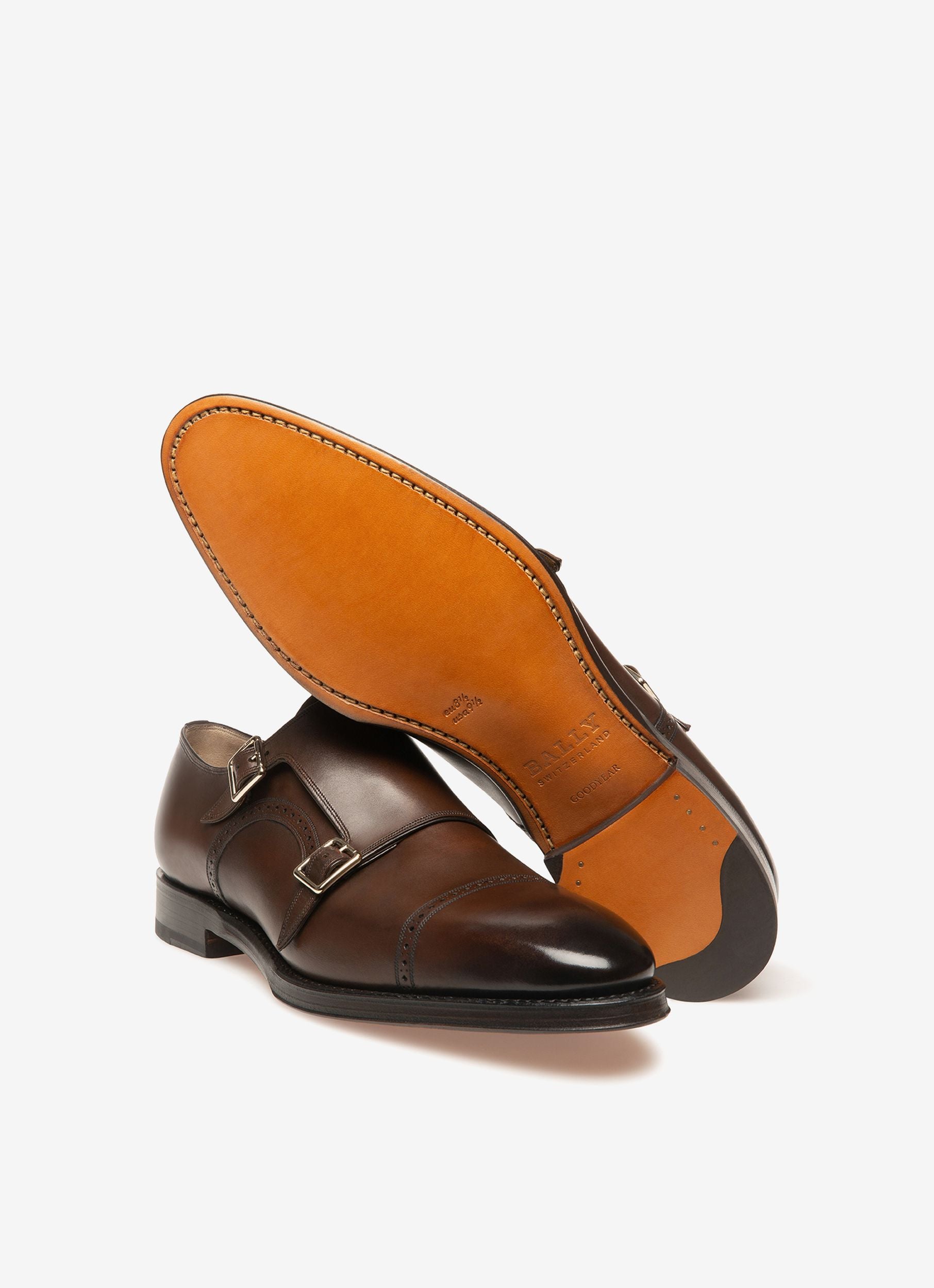 Scardino Chaussures À Boucle En Cuir Marron - Homme - Bally - 03