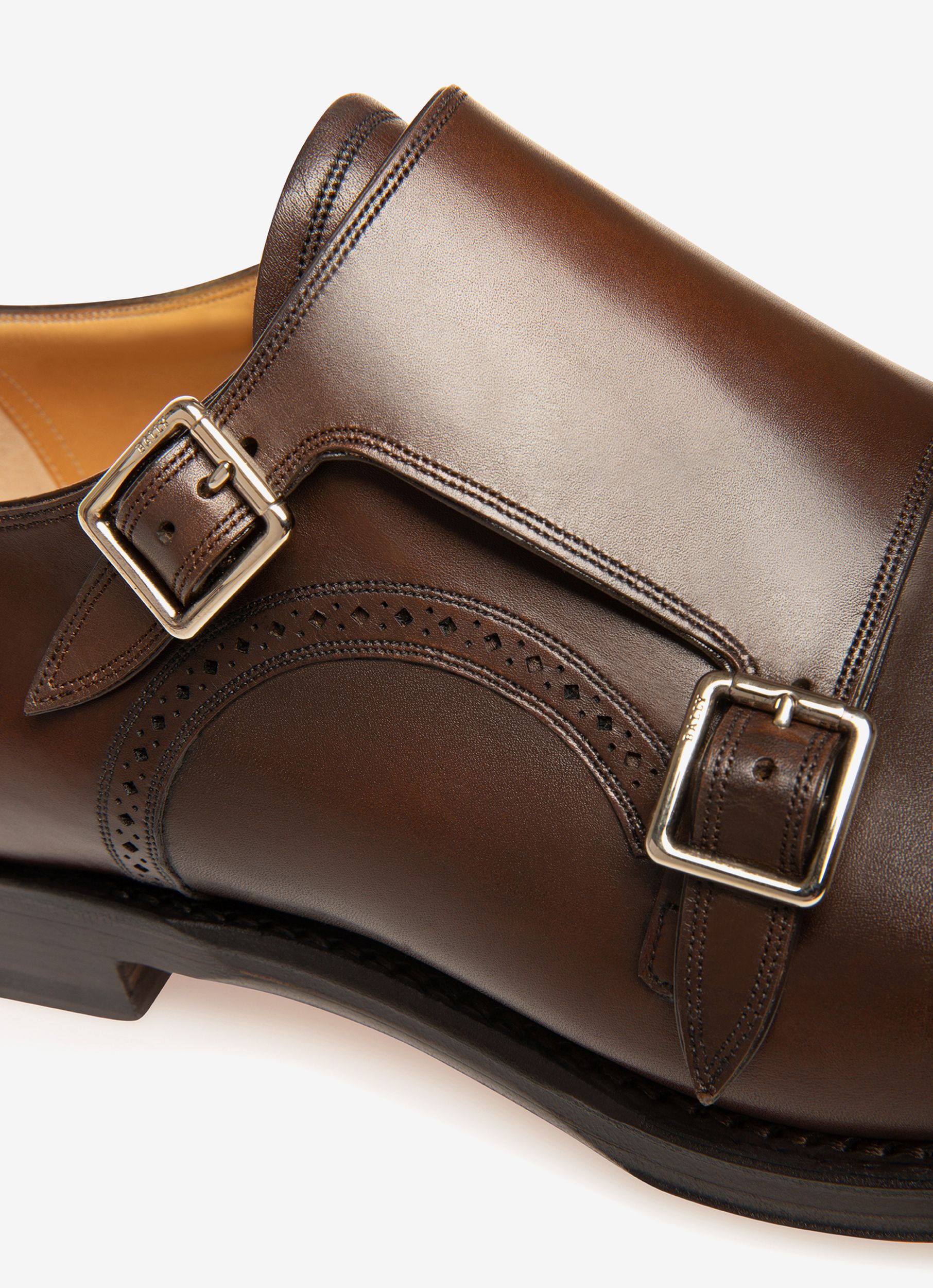 Scardino Chaussures À Boucle En Cuir Marron - Homme - Bally - 04