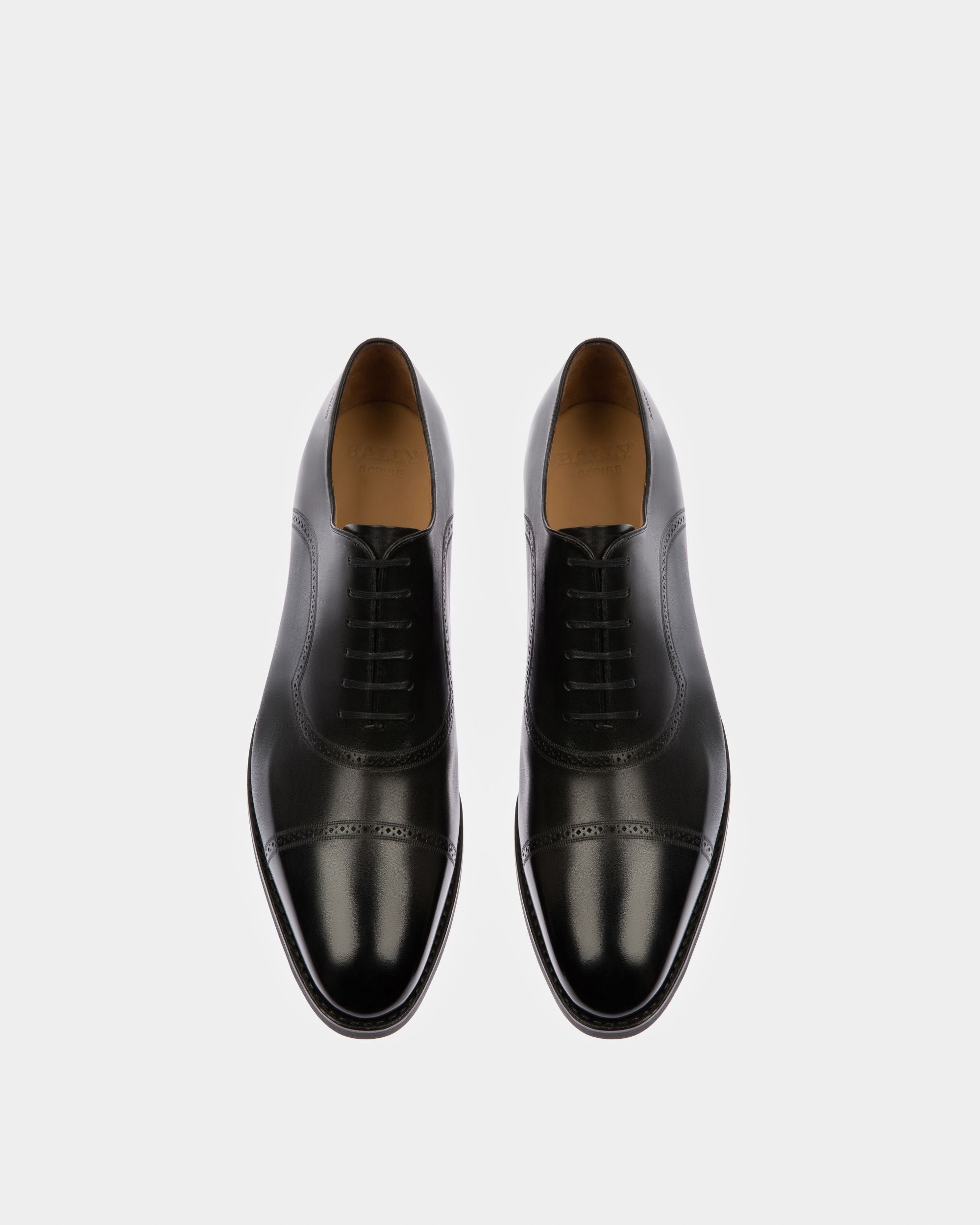 Derby À Lacets Scotch Pour Homme En Cuir Noir - Homme - Bally - 02